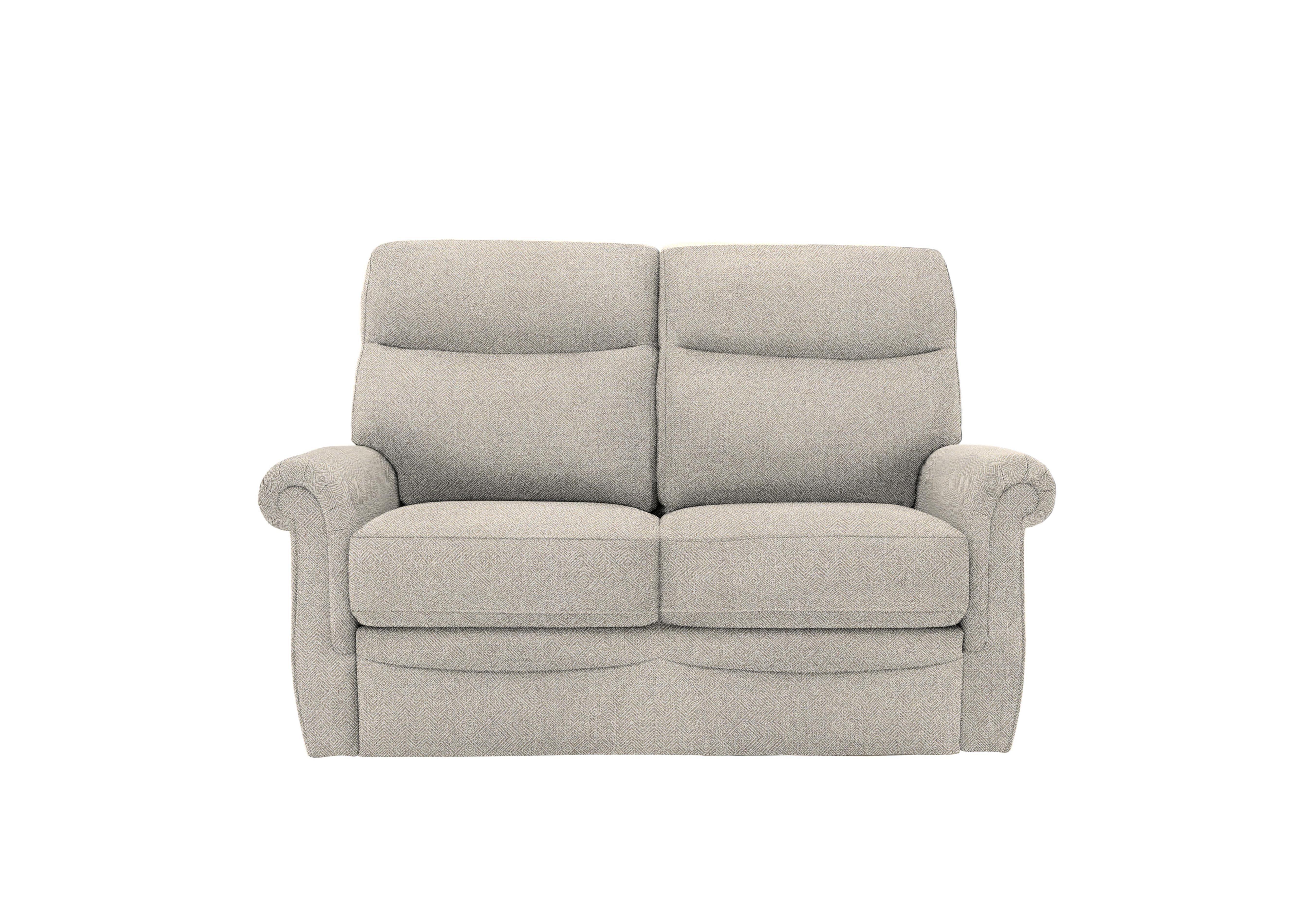 Avon Small 2 Seater Fabric Sofa in B011 Nebular Blush on Furniture Village