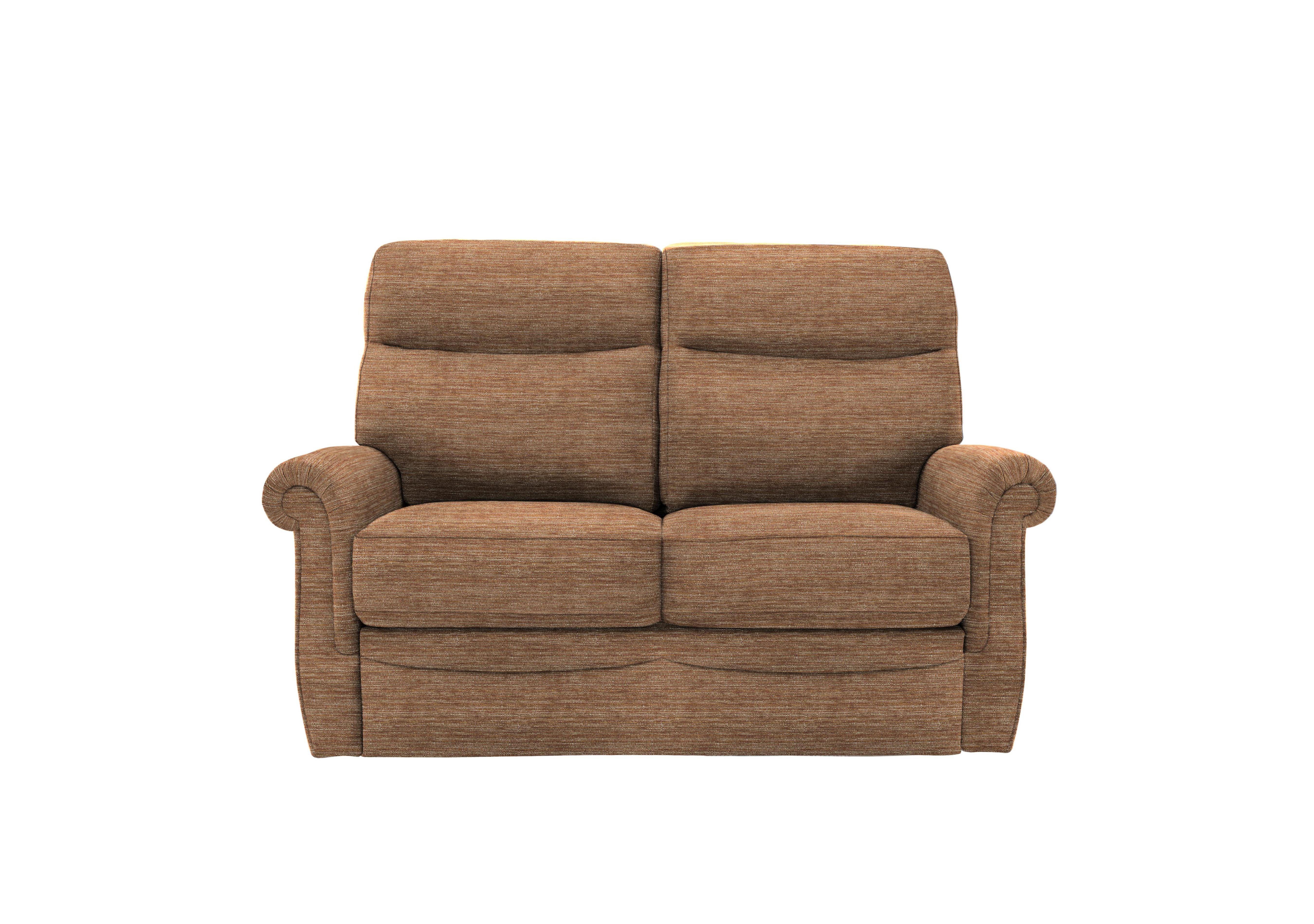 Avon Small 2 Seater Fabric Sofa in B908 Victoria Ginger on Furniture Village