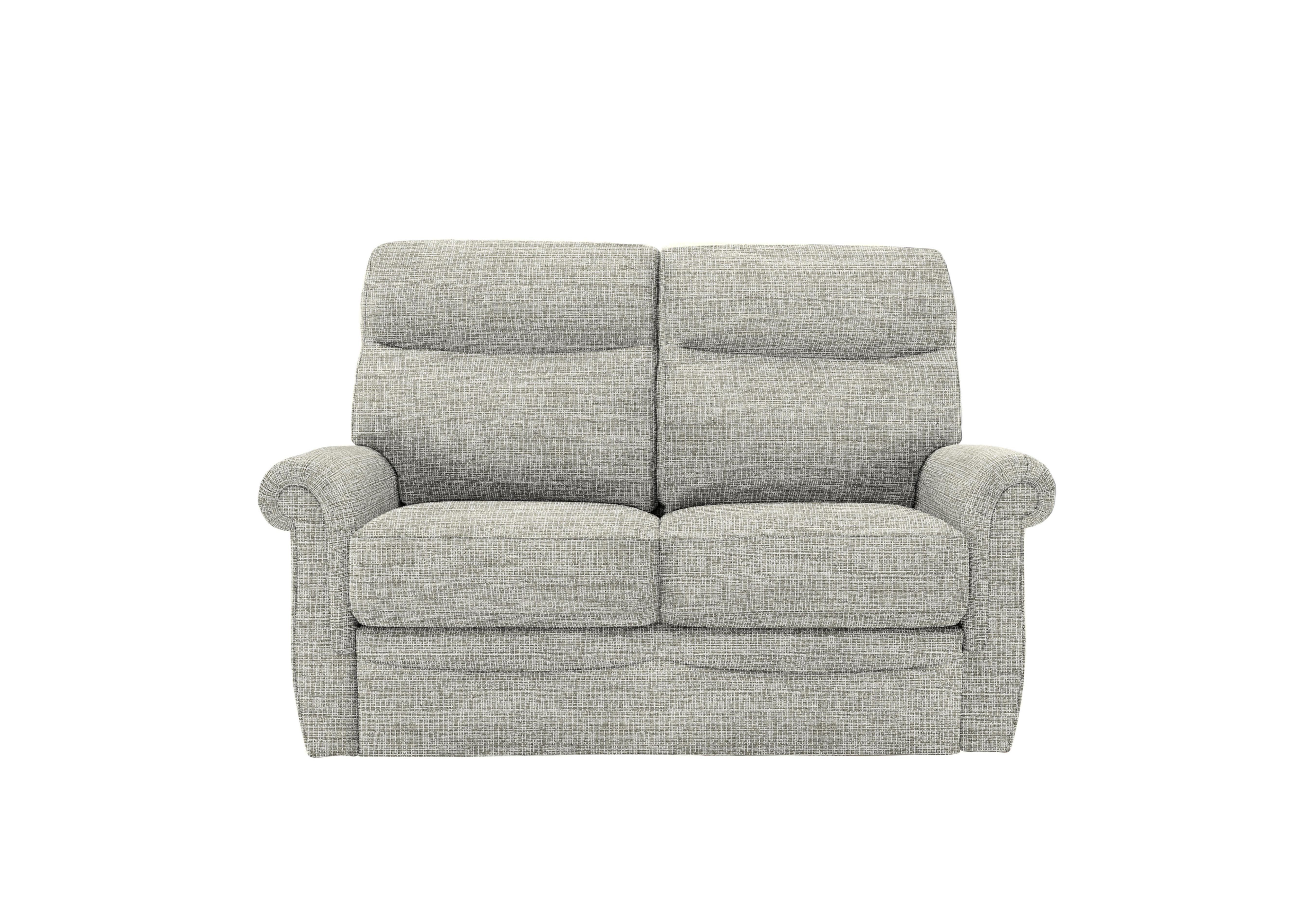 Avon Small 2 Seater Fabric Sofa in B921 Waffle Smoke on Furniture Village
