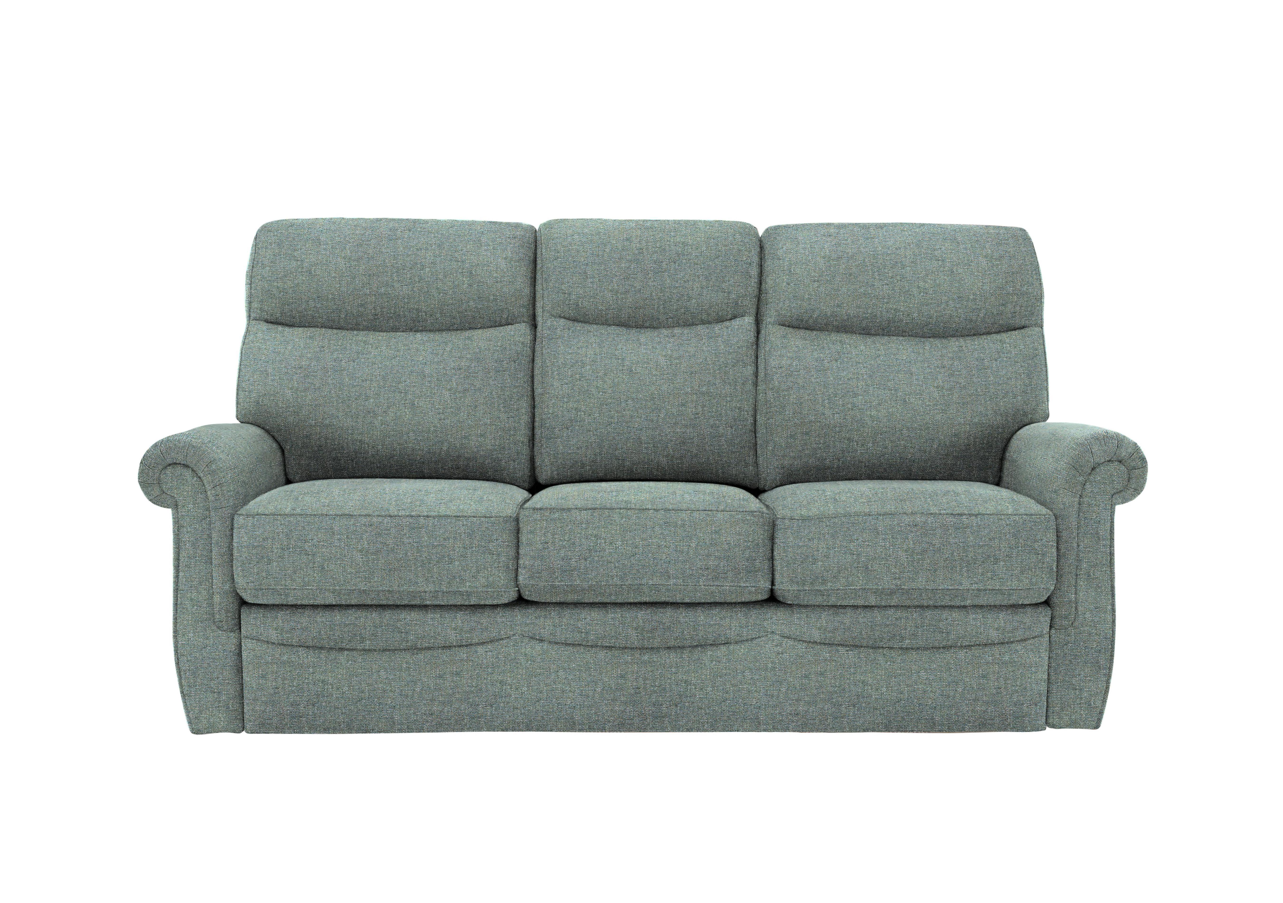 Avon 3 Seater Fabric Sofa in A020 Dapple Kingfisher on Furniture Village