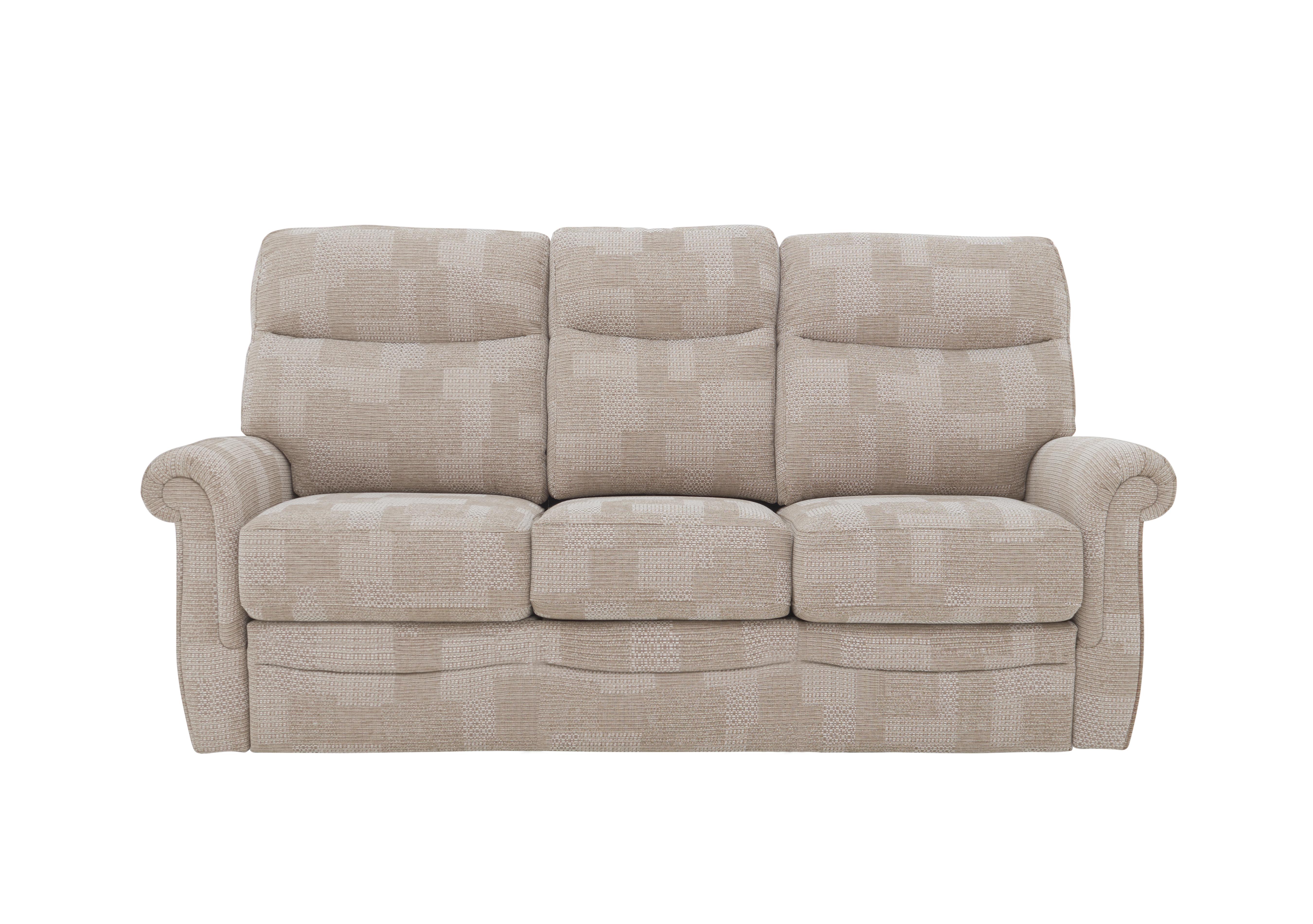 Avon 3 Seater Fabric Sofa in A801 Faro Mist on Furniture Village