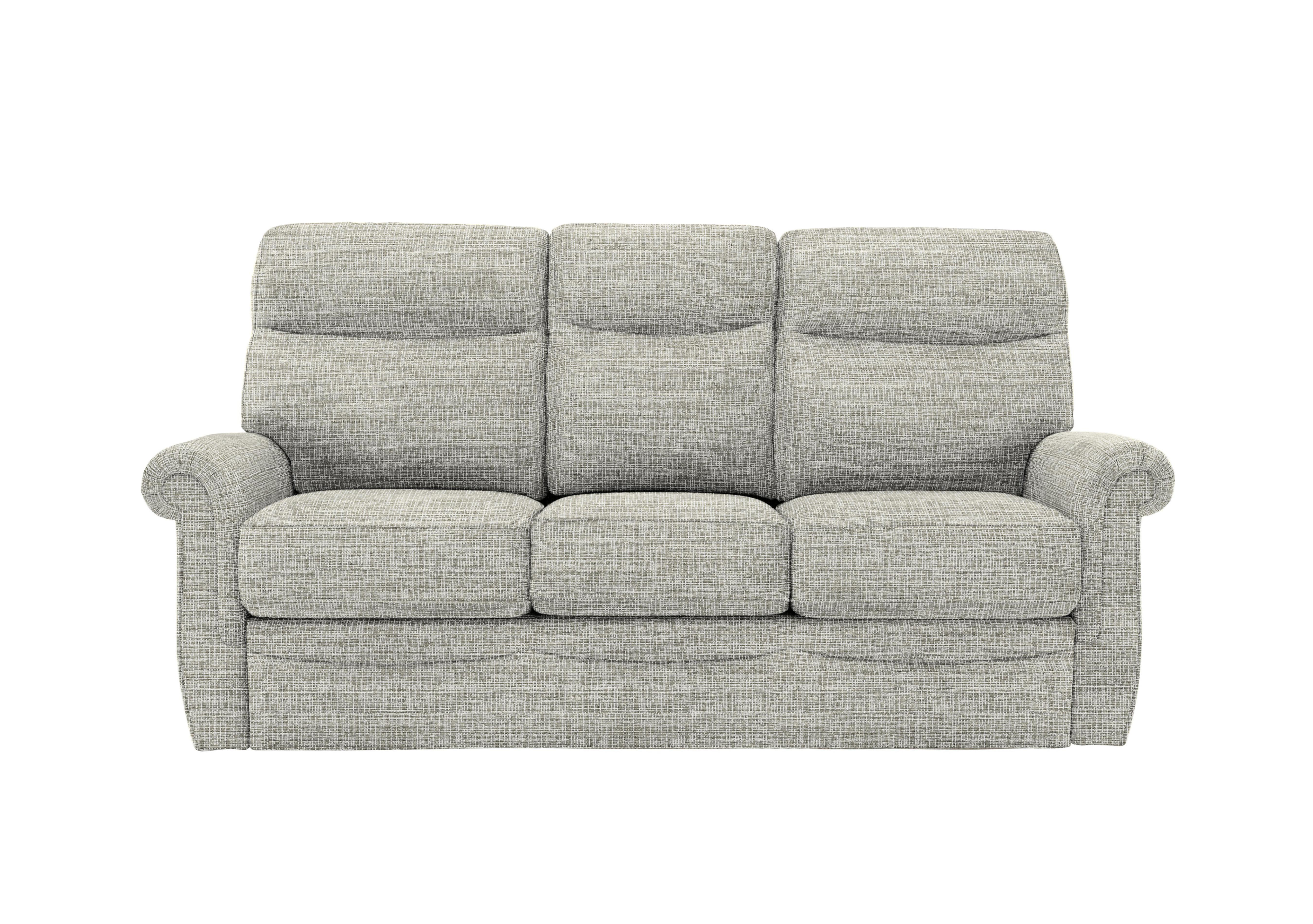 Avon 3 Seater Fabric Sofa in B921 Waffle Smoke on Furniture Village