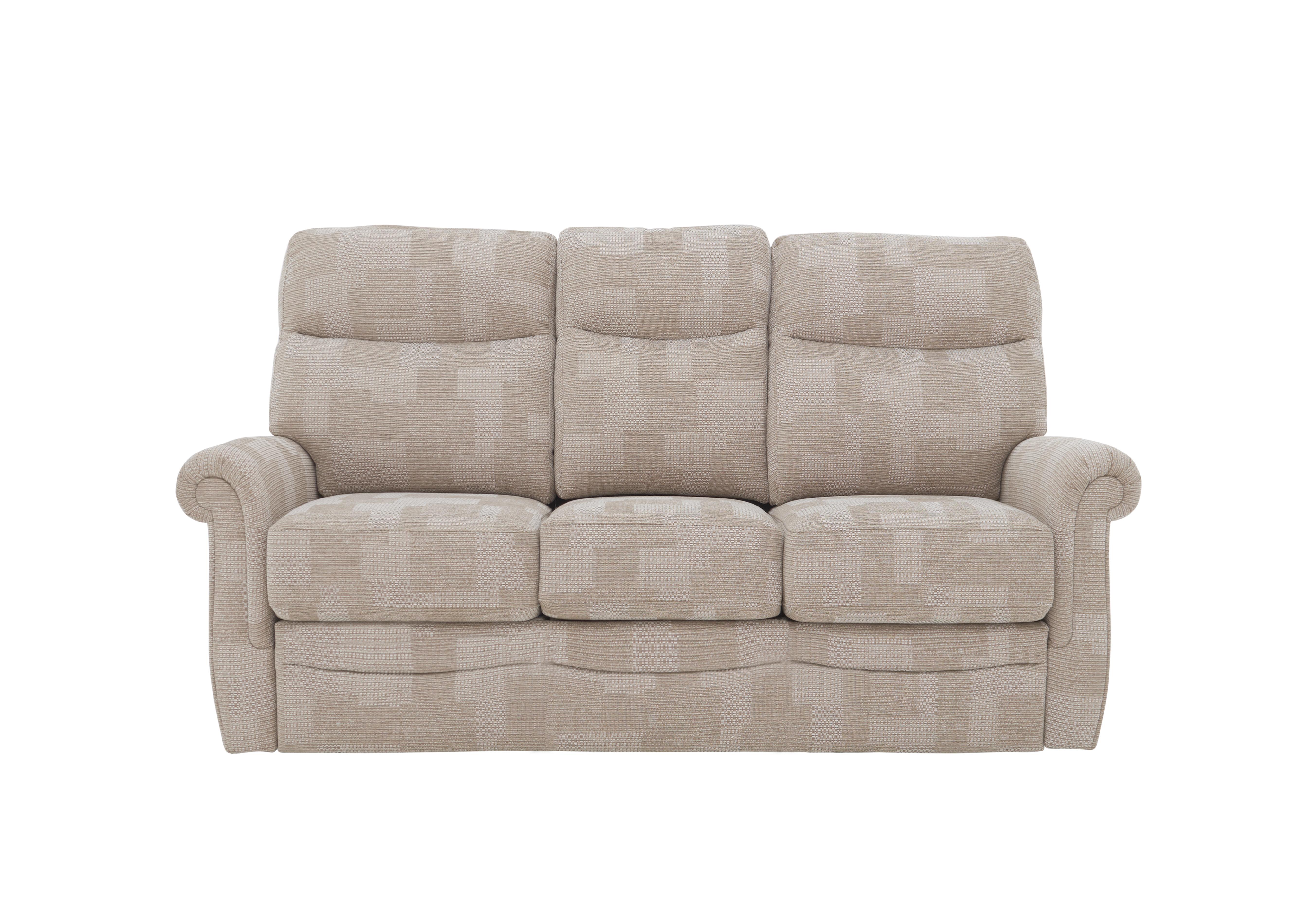 Avon Small 3 Seater Fabric Sofa in A801 Faro Mist on Furniture Village