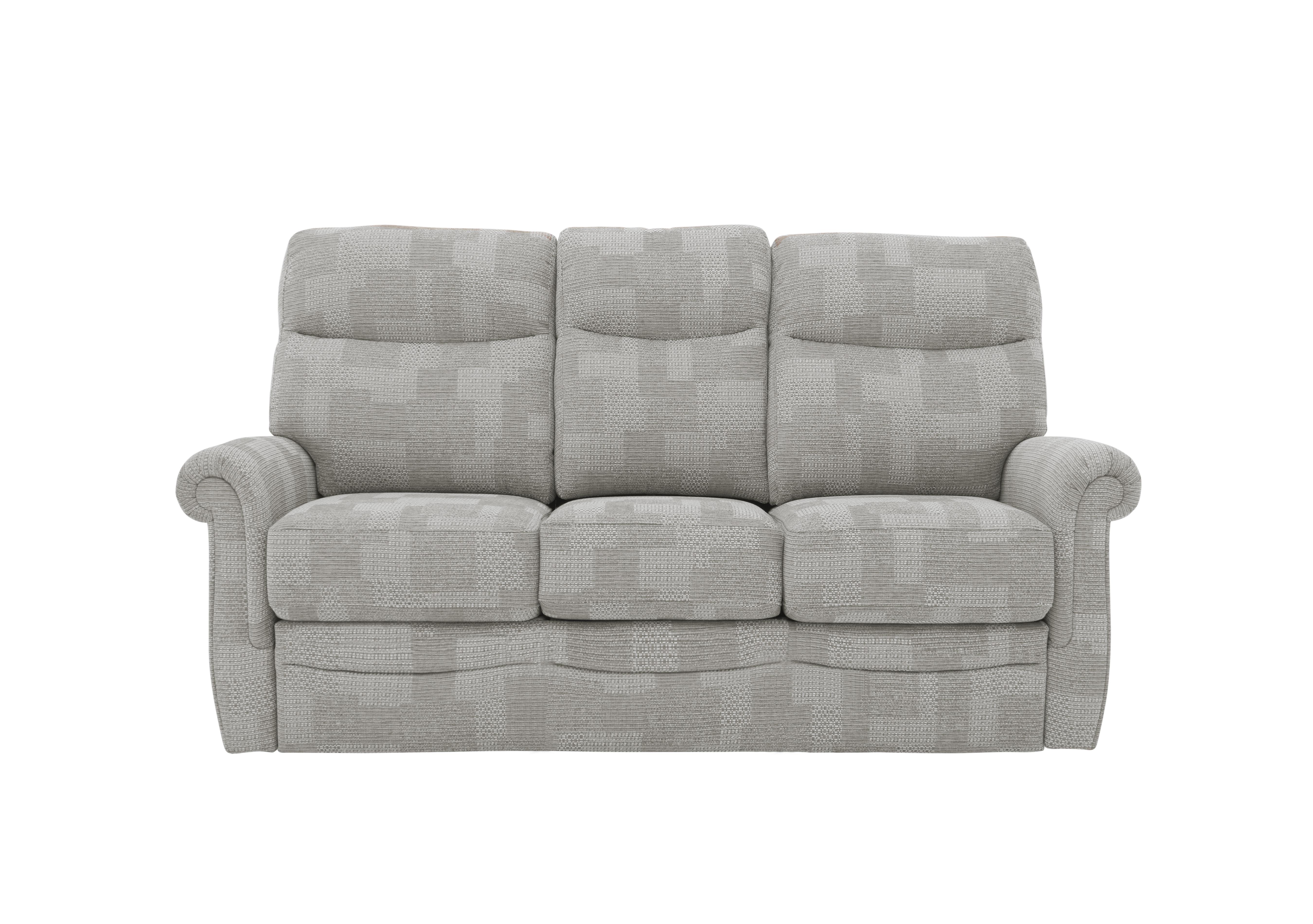 Avon Small 3 Seater Fabric Sofa in A802 Faro Sky on Furniture Village