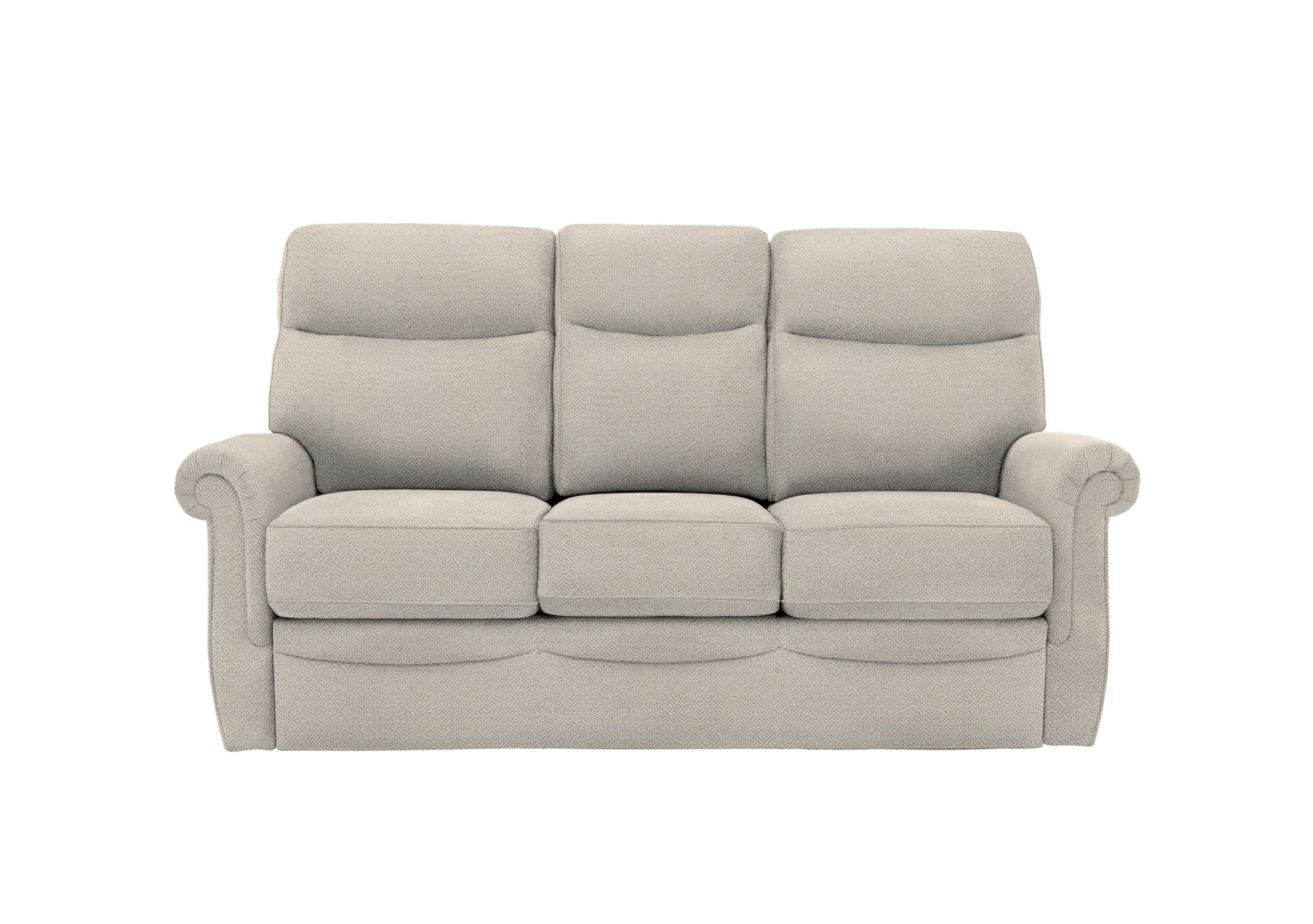 Avon Small 3 Seater Fabric Sofa in B011 Nebular Blush on Furniture Village