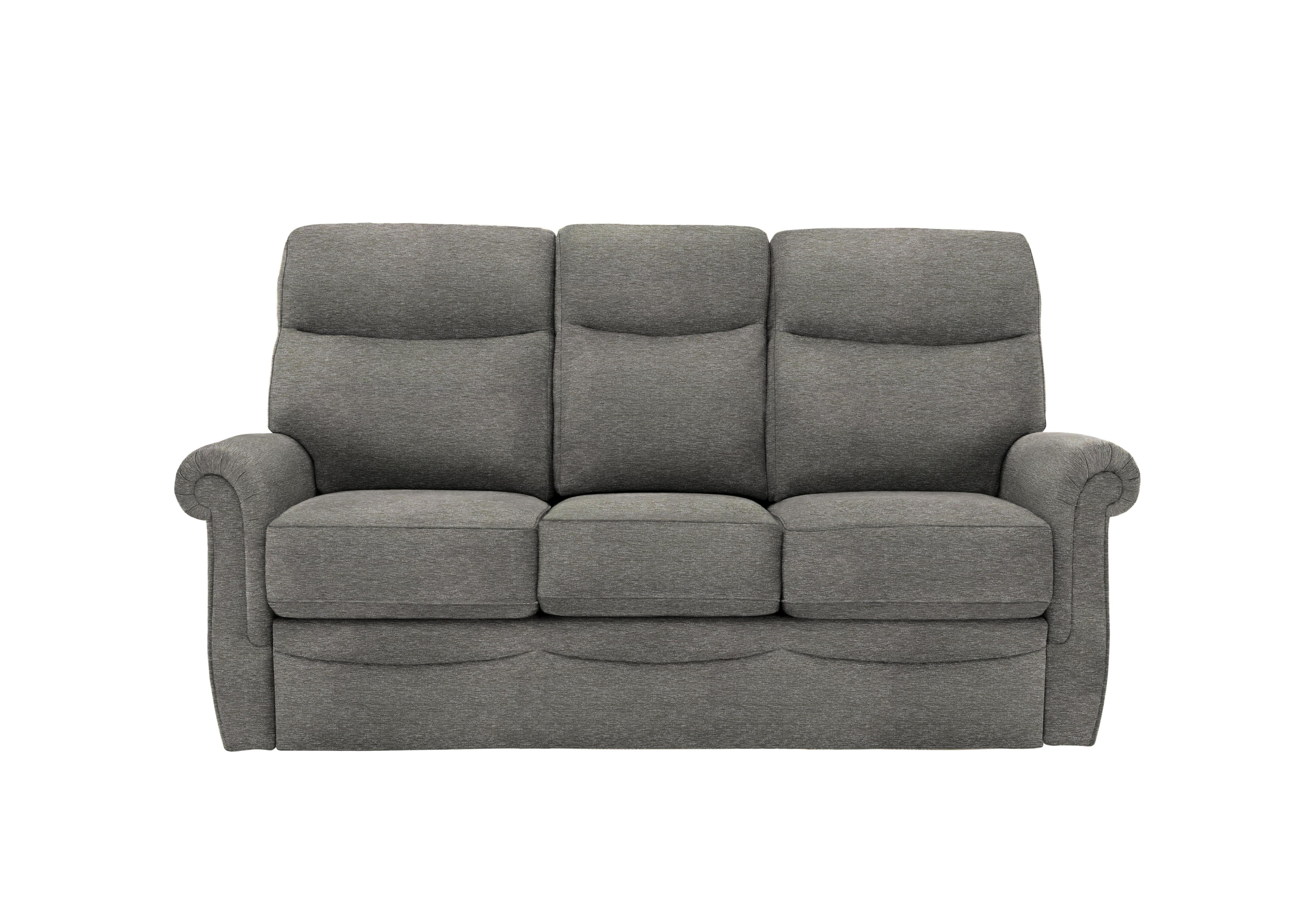 Avon Small 3 Seater Fabric Sofa in B080 Mirage Slate on Furniture Village