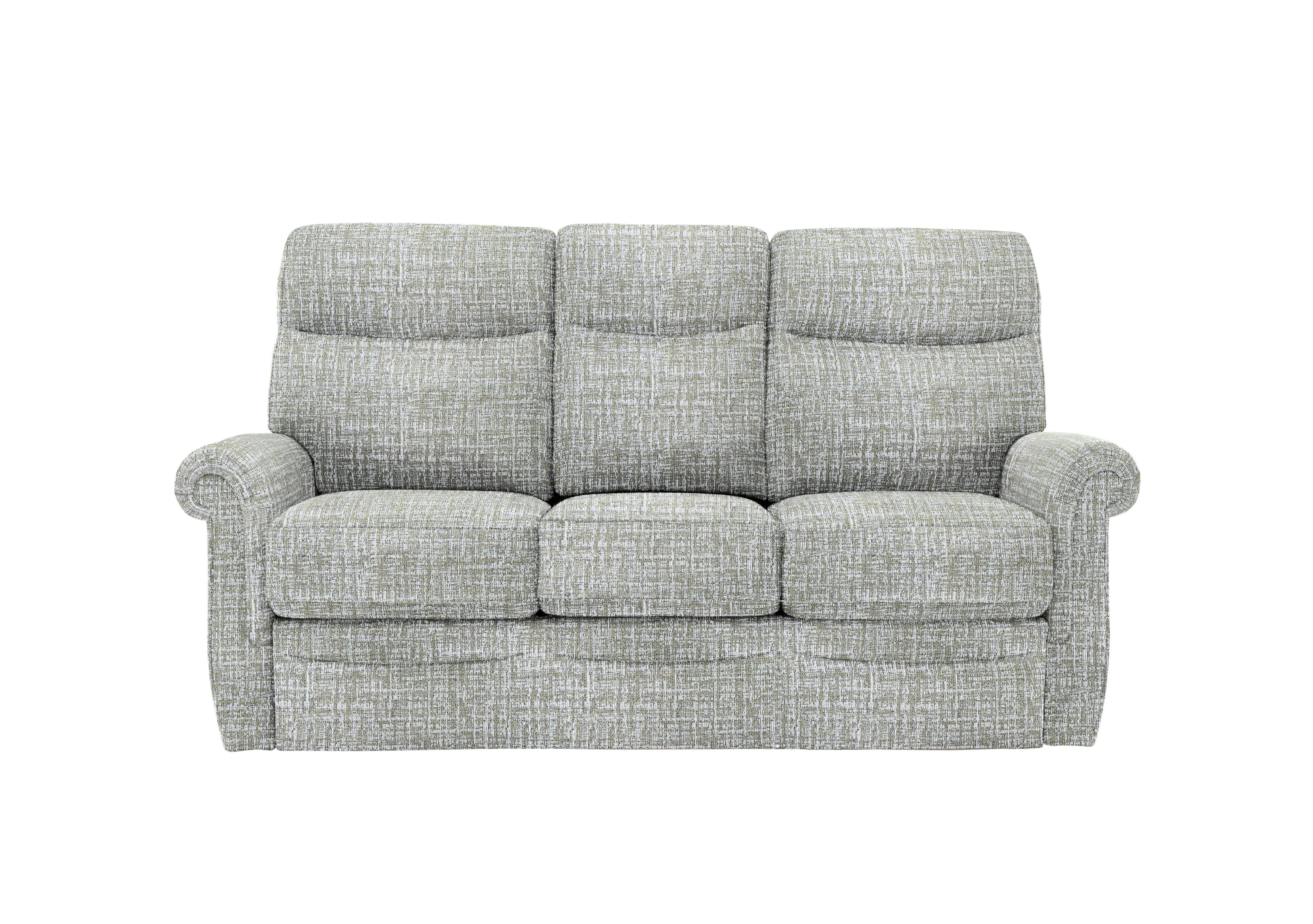 Avon Small 3 Seater Fabric Sofa in B102 Shore Oatmeal on Furniture Village