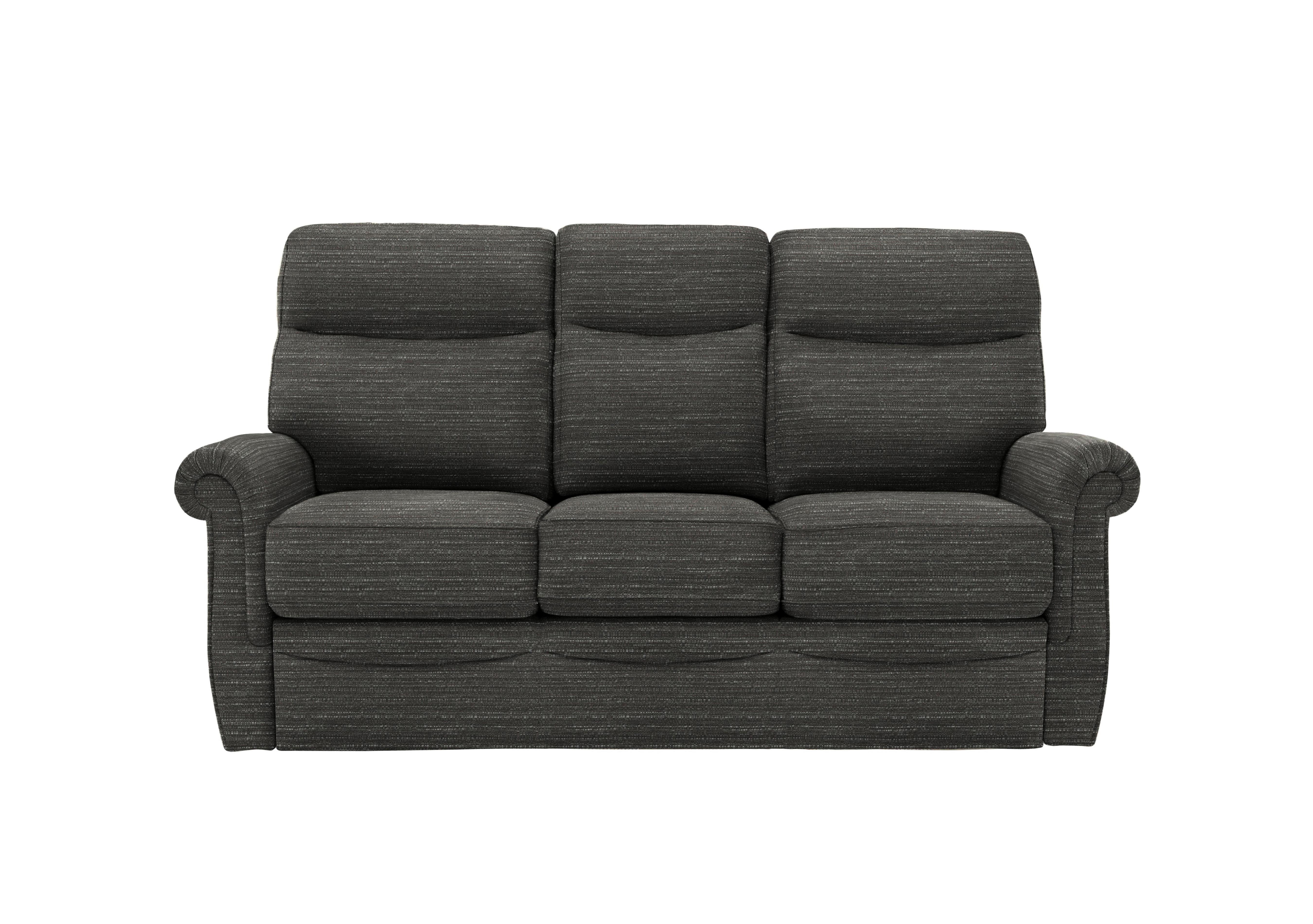 Avon Small 3 Seater Fabric Sofa in B901 Victoria Slate on Furniture Village
