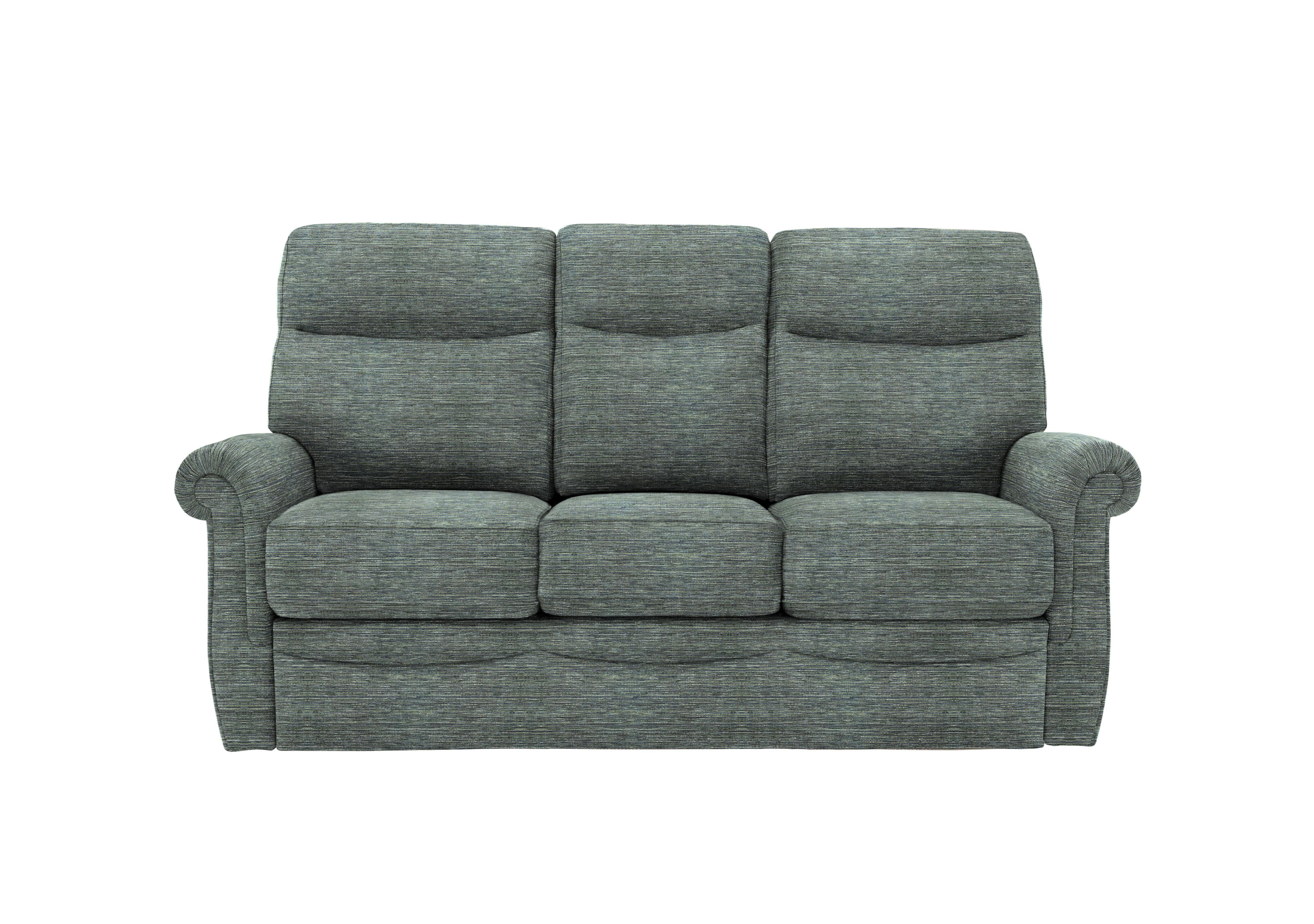 Avon Small 3 Seater Fabric Sofa in B925 Waffle Marine on Furniture Village