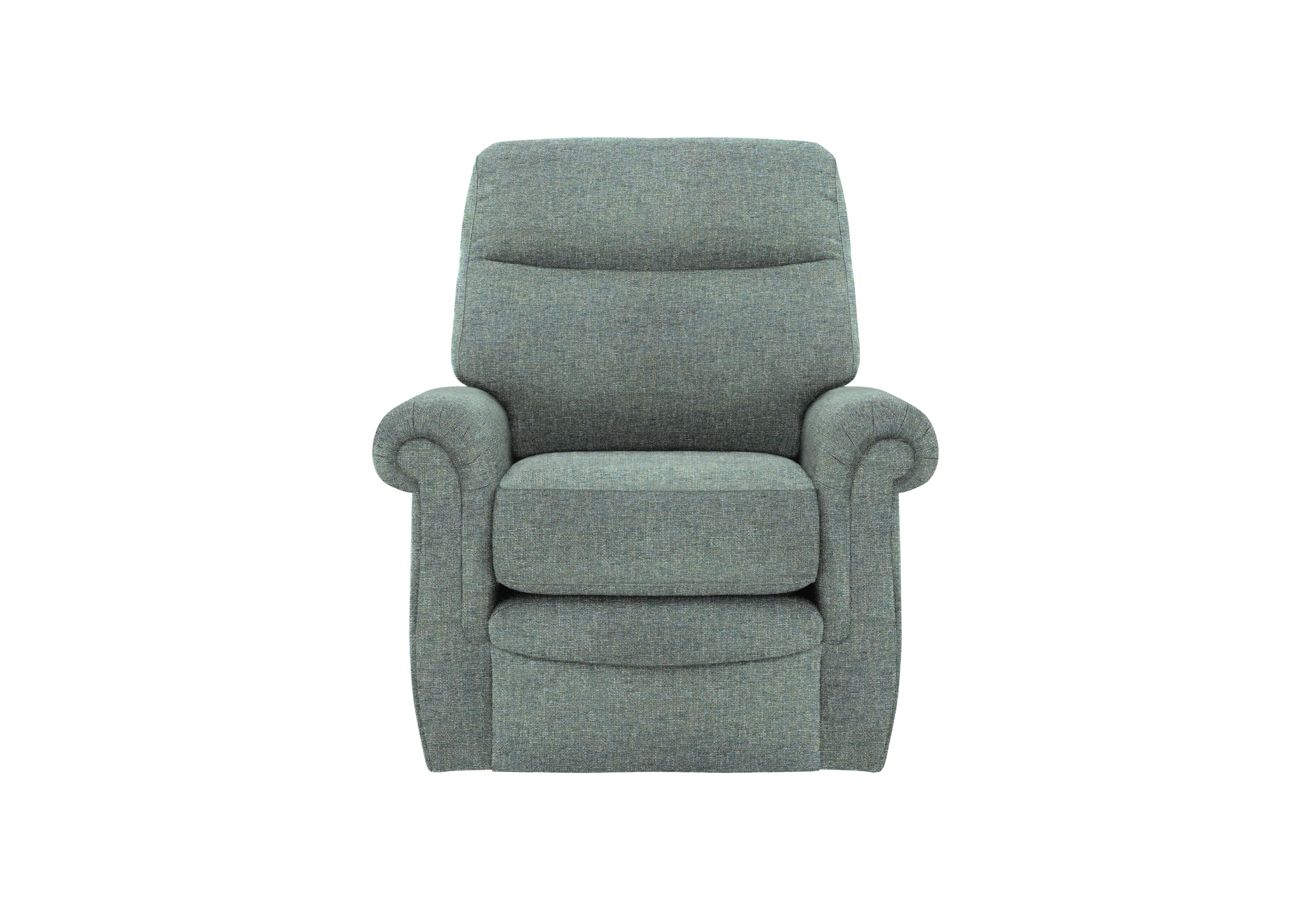 Avon Fabric Armchair in A020 Dapple Kingfisher on Furniture Village