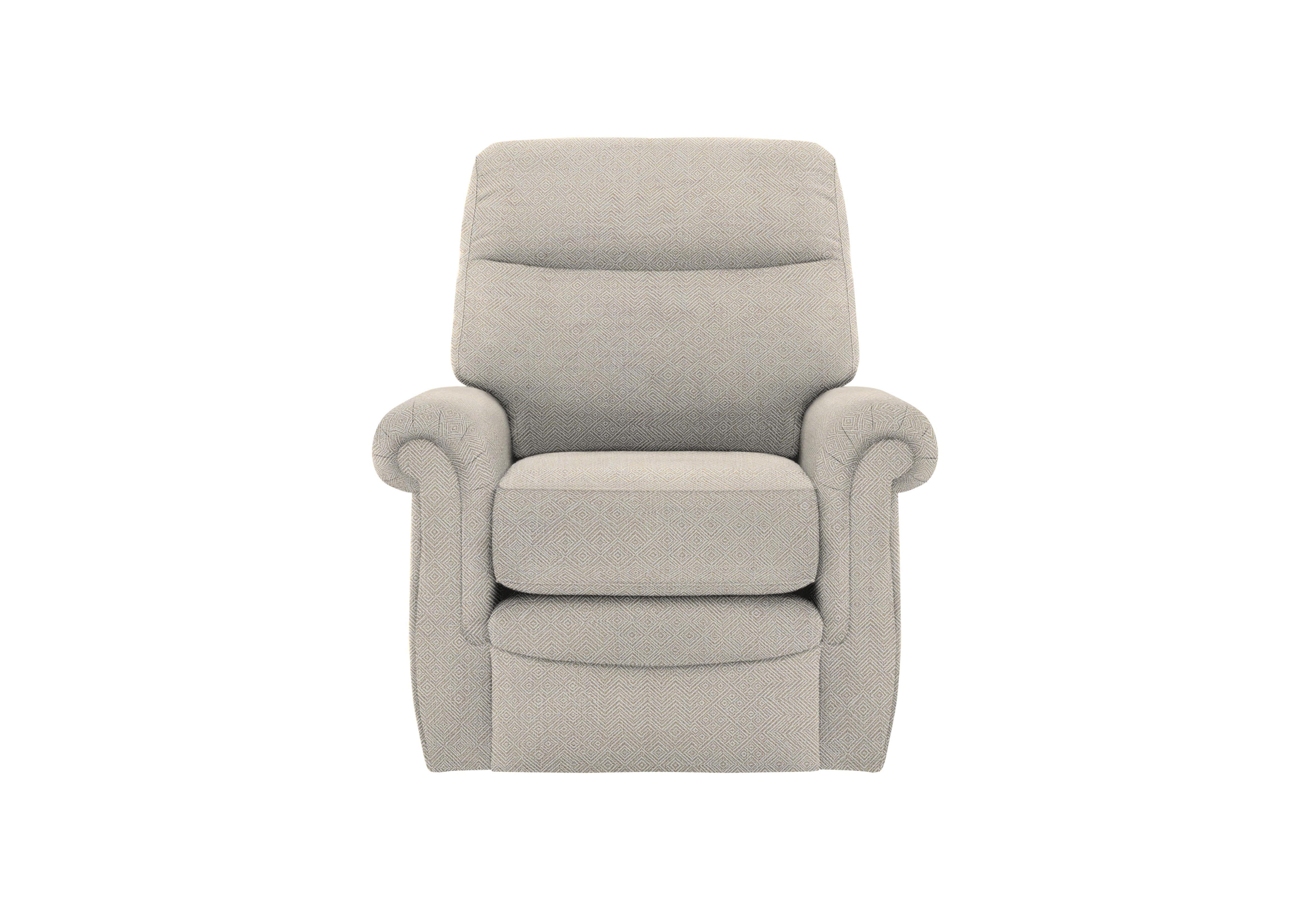 Avon Fabric Armchair in B011 Nebular Blush on Furniture Village