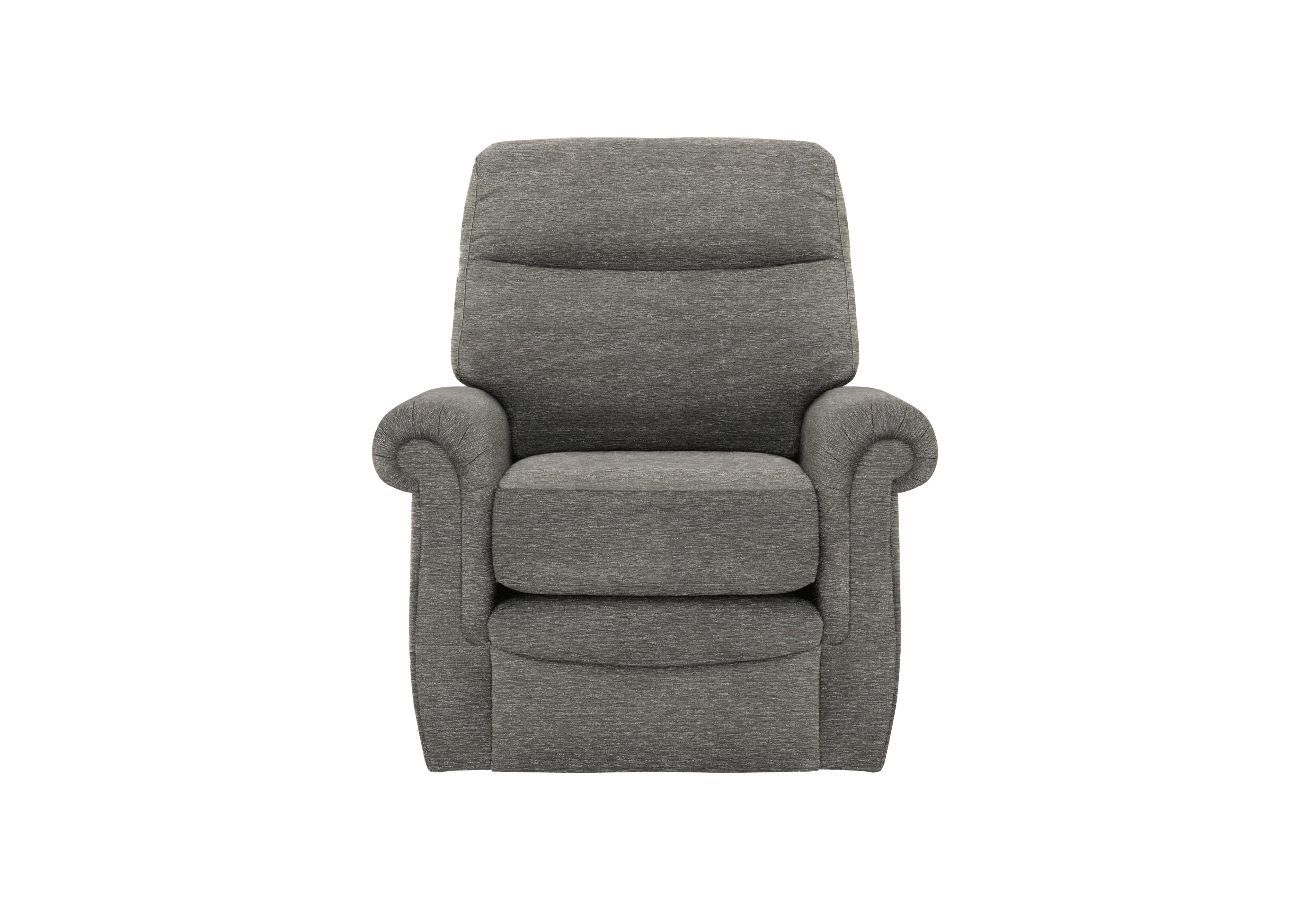 Avon Fabric Armchair in B080 Mirage Slate on Furniture Village