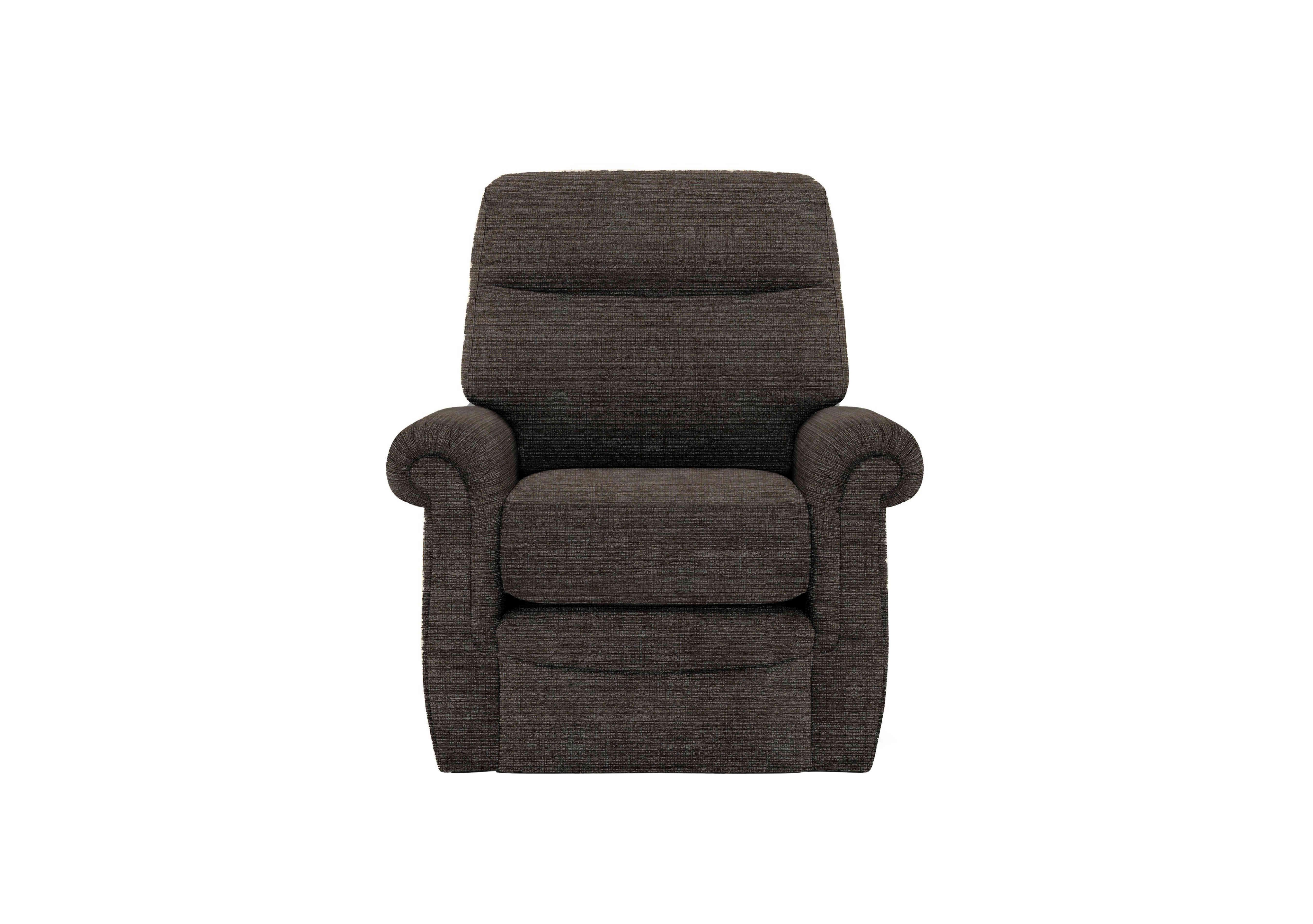 Avon Small Fabric Armchair in A008 Yarn Slate on Furniture Village