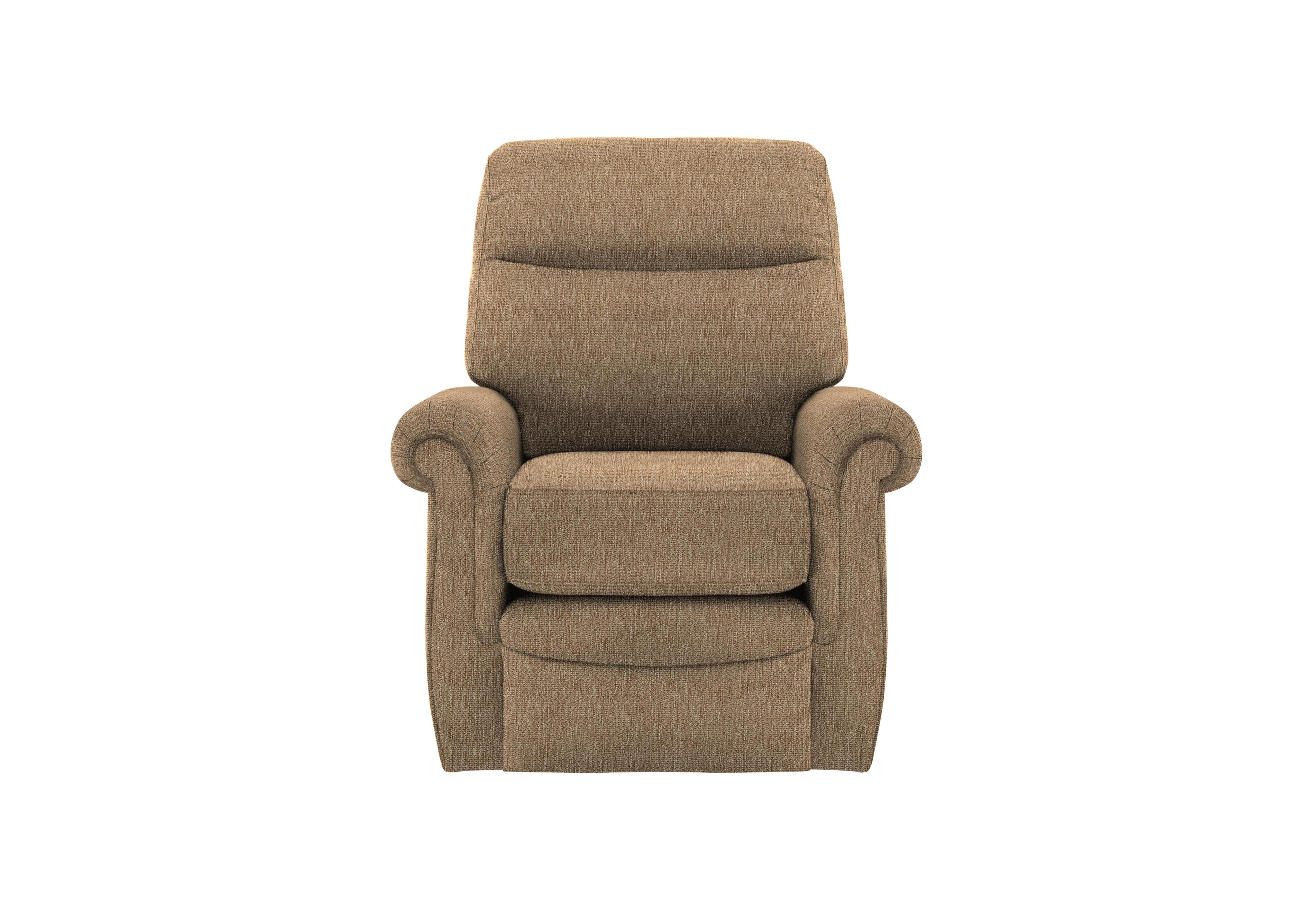 Avon Small Fabric Armchair in A070 Boucle Cocoa on Furniture Village