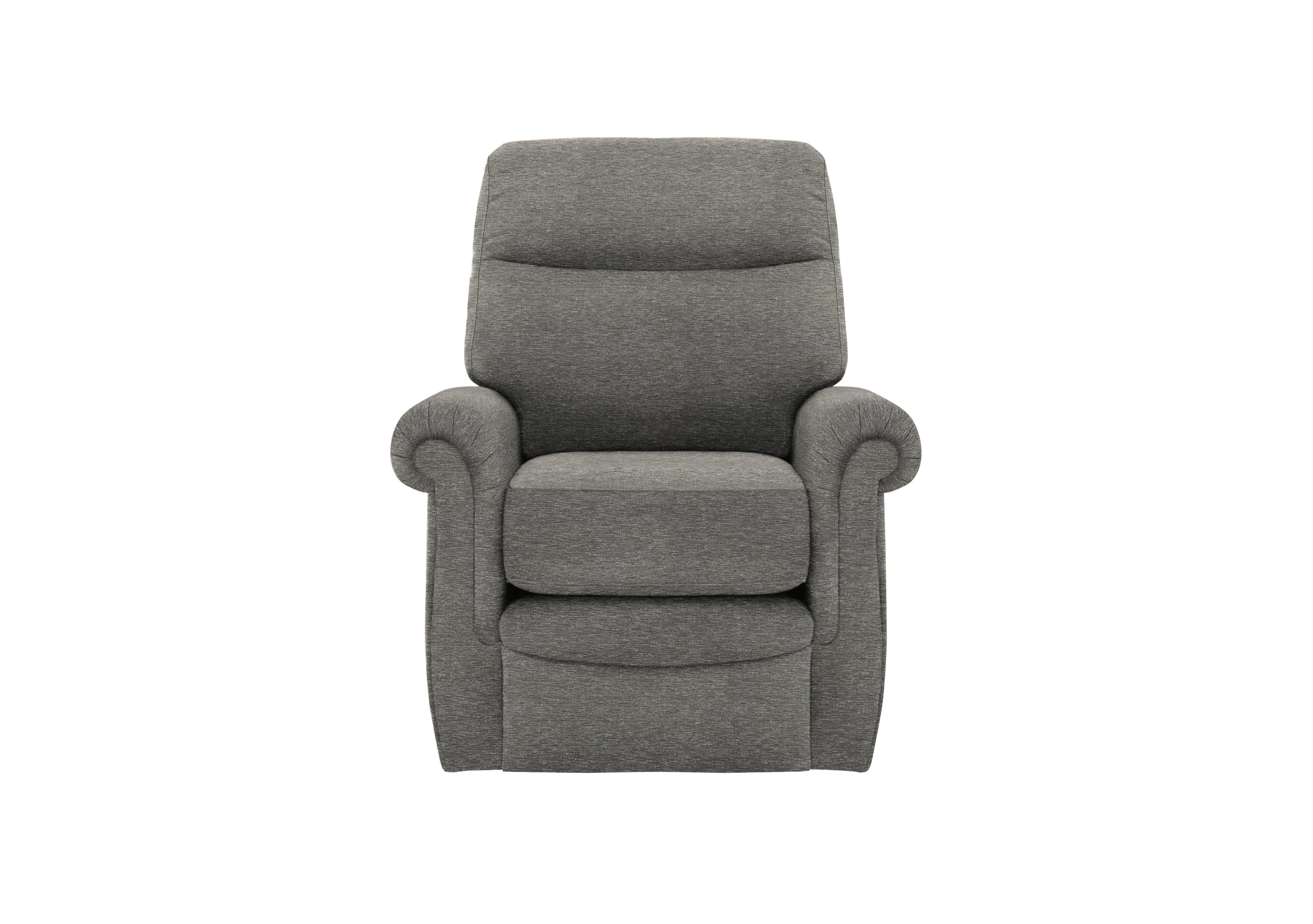 Avon Small Fabric Armchair in B080 Mirage Slate on Furniture Village