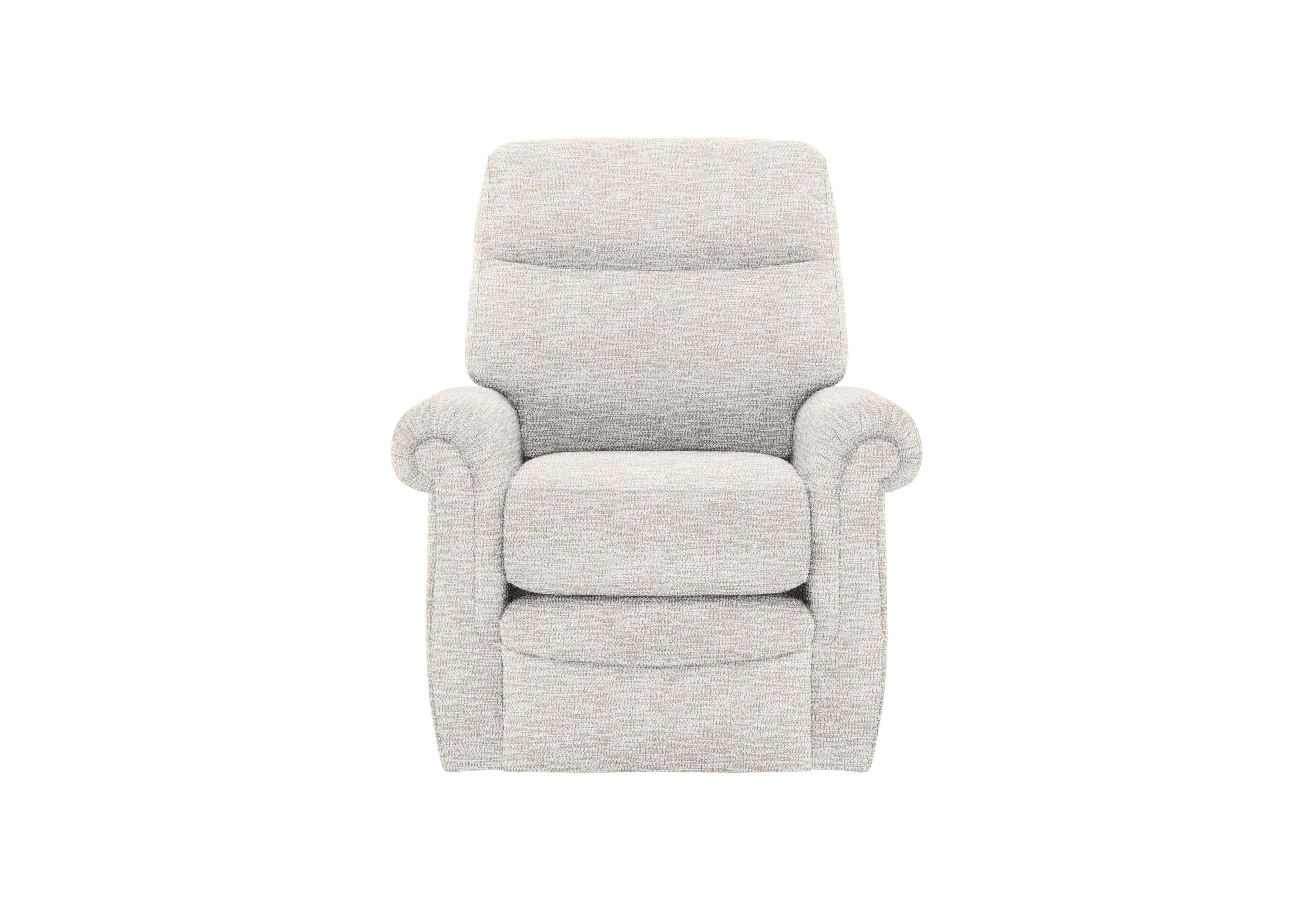 Avon Small Fabric Armchair in C931 Rush Cream on Furniture Village