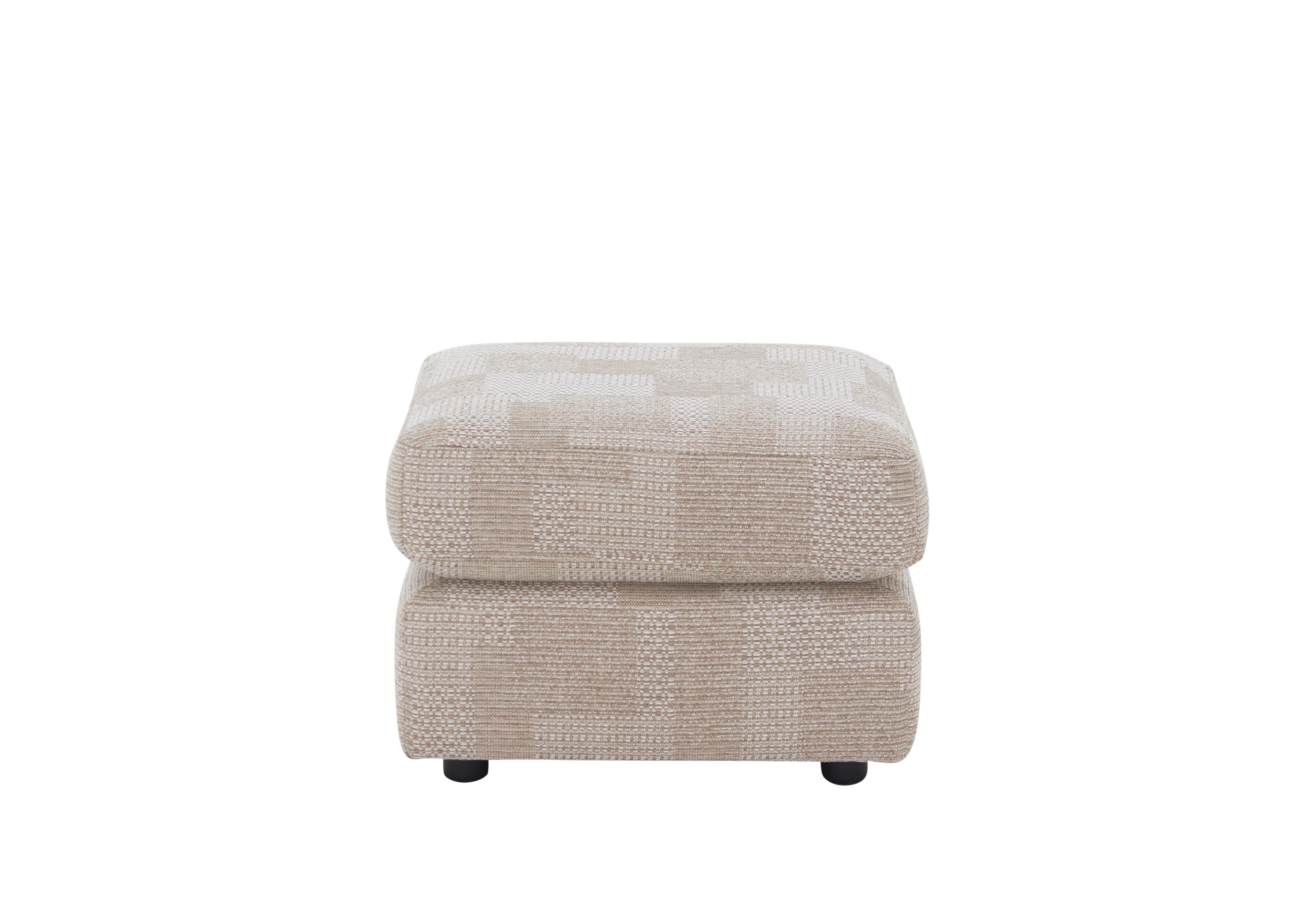 Avon Fabric Footstool in A801 Faro Mist on Furniture Village