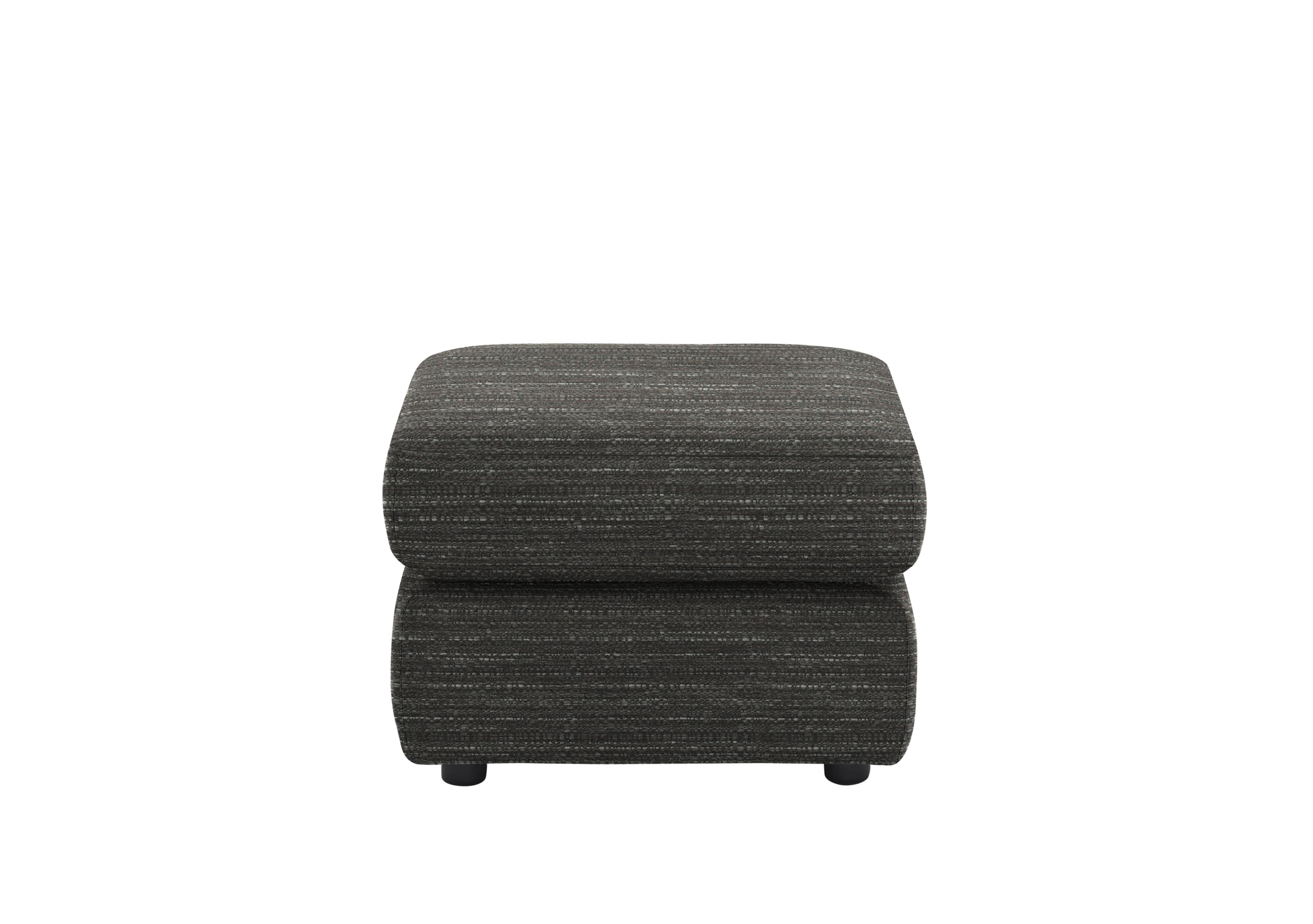 Avon Fabric Footstool in B901 Victoria Slate on Furniture Village