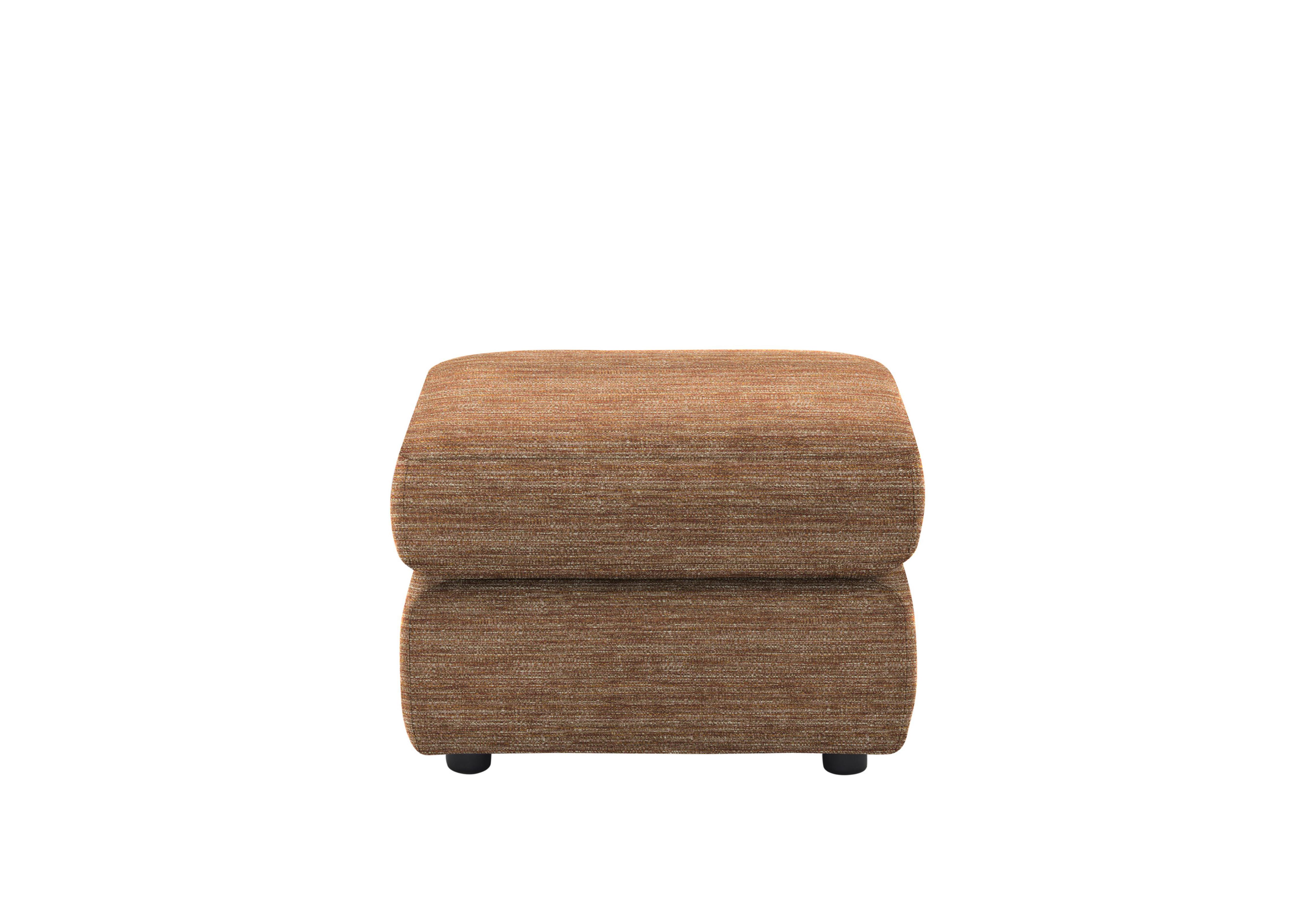 Avon Fabric Footstool in B908 Victoria Ginger on Furniture Village