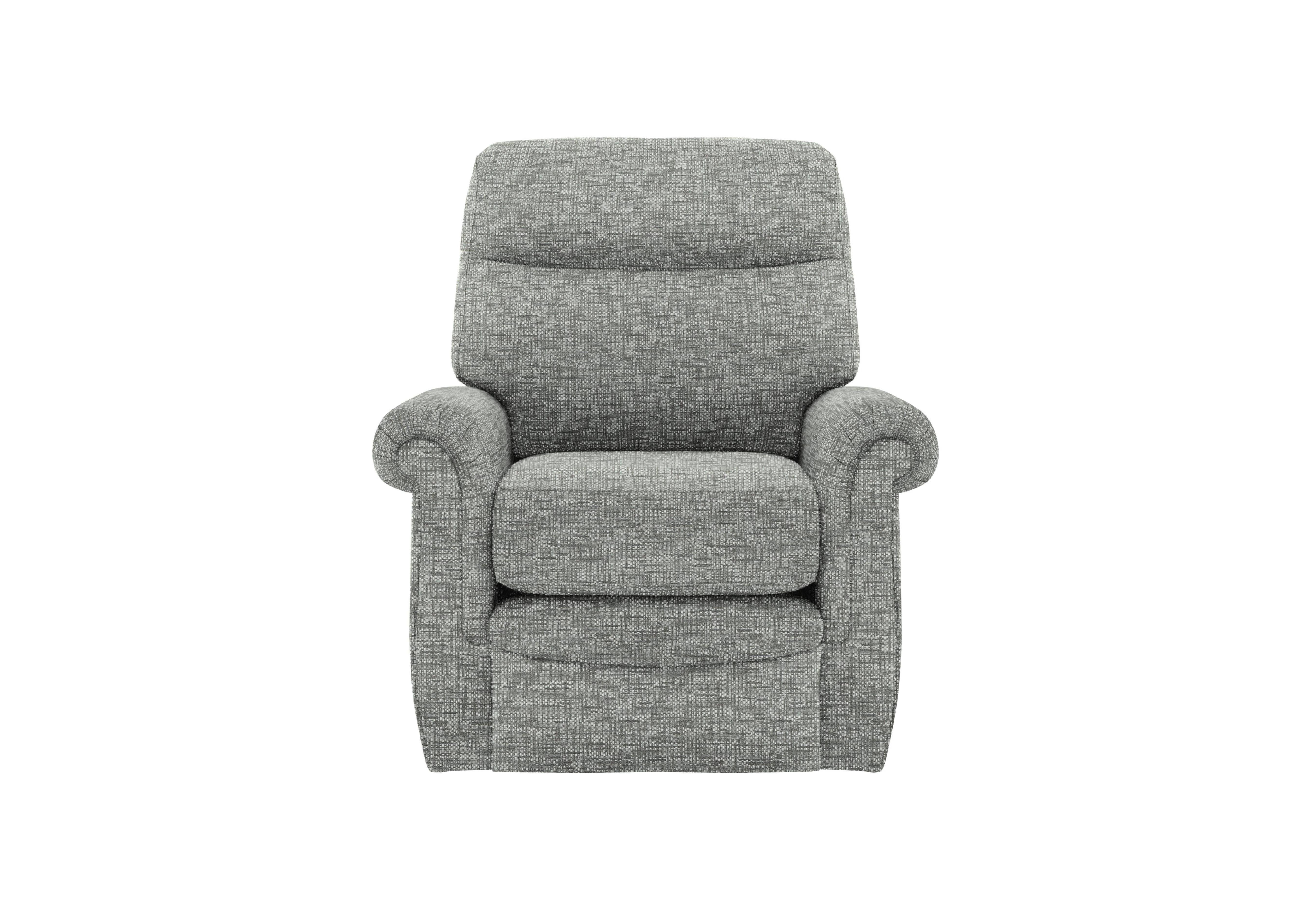 Avon Fabric Lift and Rise Armchair in B030 Remco Light Grey on Furniture Village