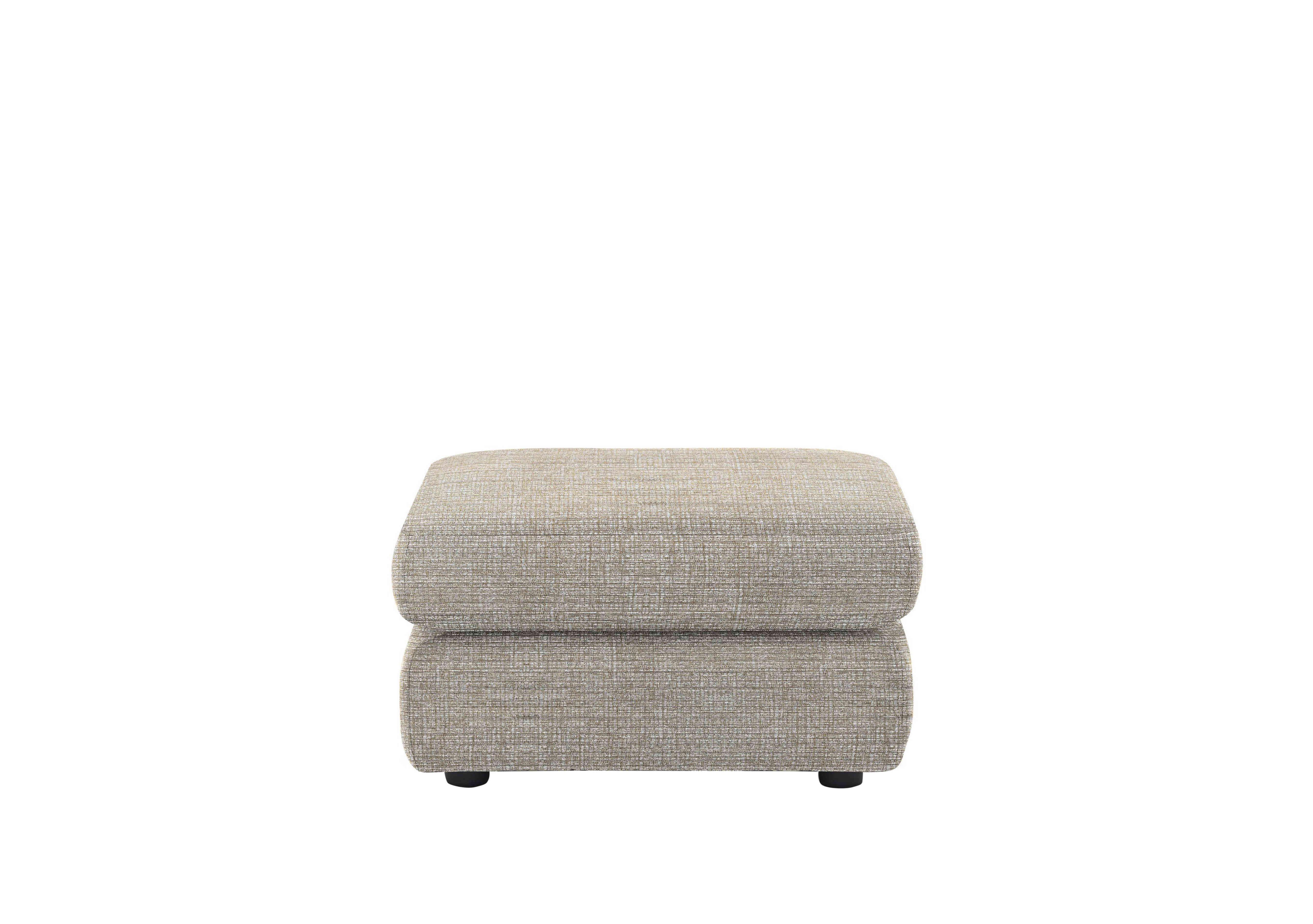Avon Fabric Storage Footstool in A006 Yarn Shale on Furniture Village