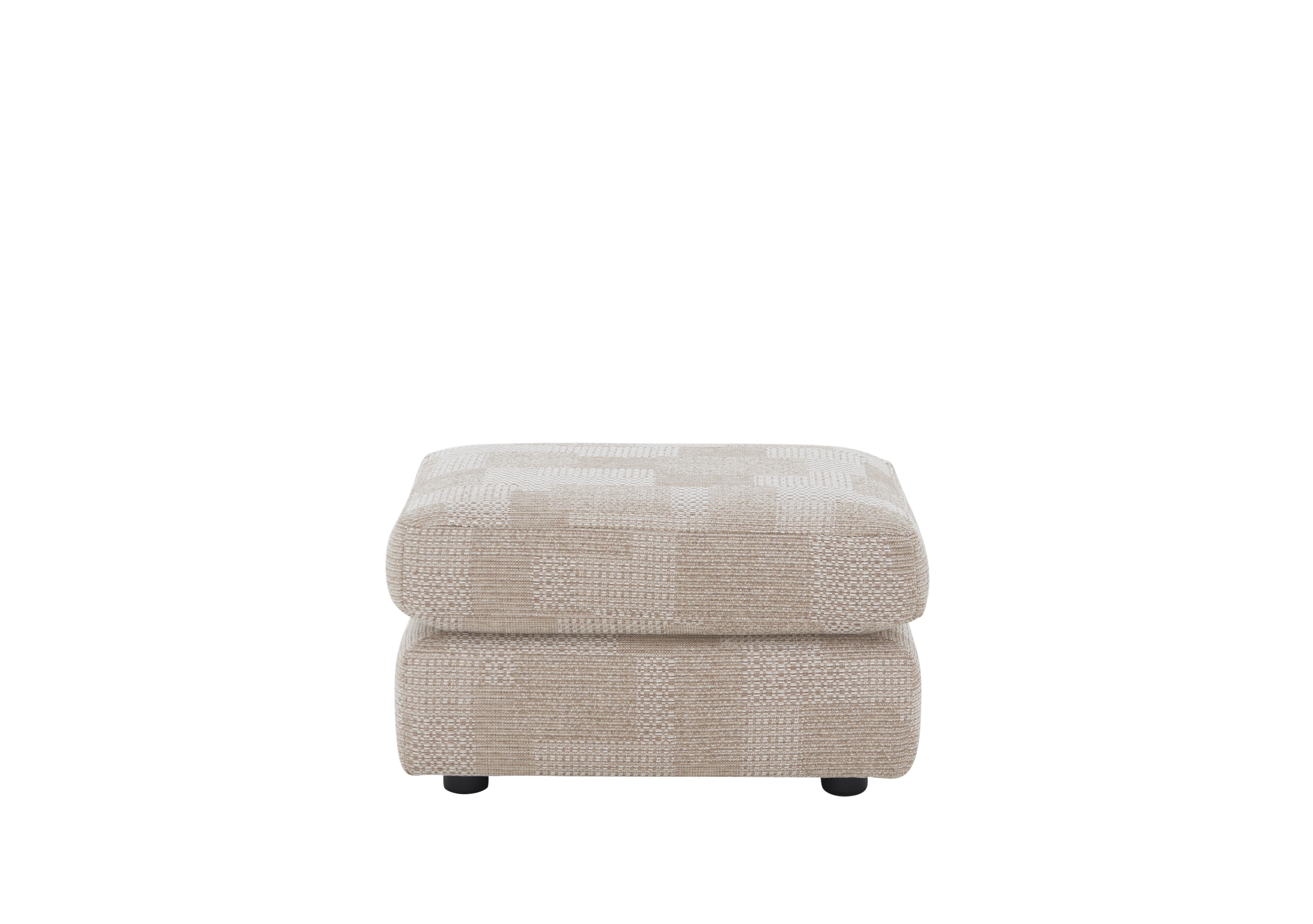Avon Fabric Storage Footstool in A801 Faro Mist on Furniture Village