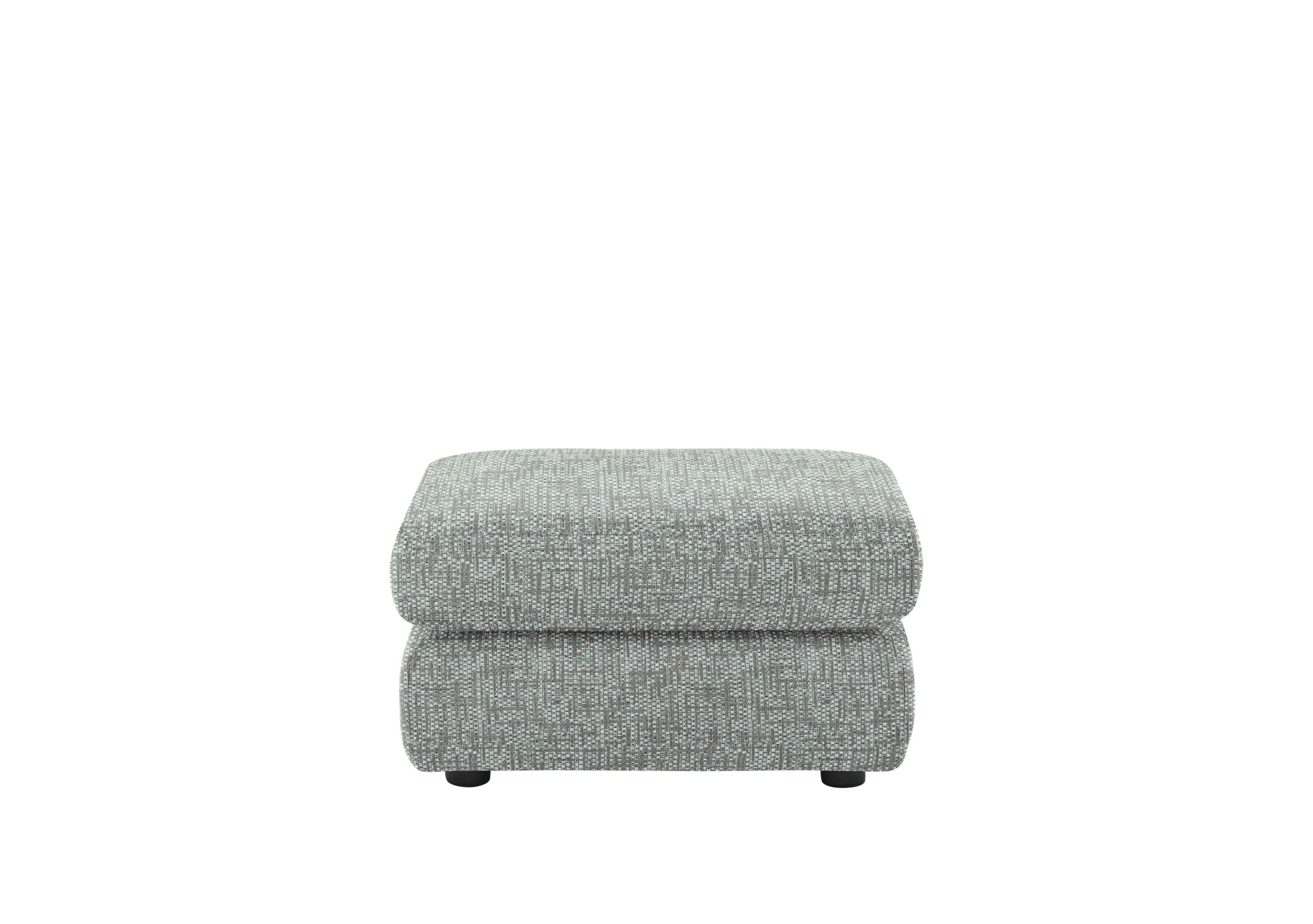 Avon Fabric Storage Footstool in B032 Remco Duck Egg on Furniture Village