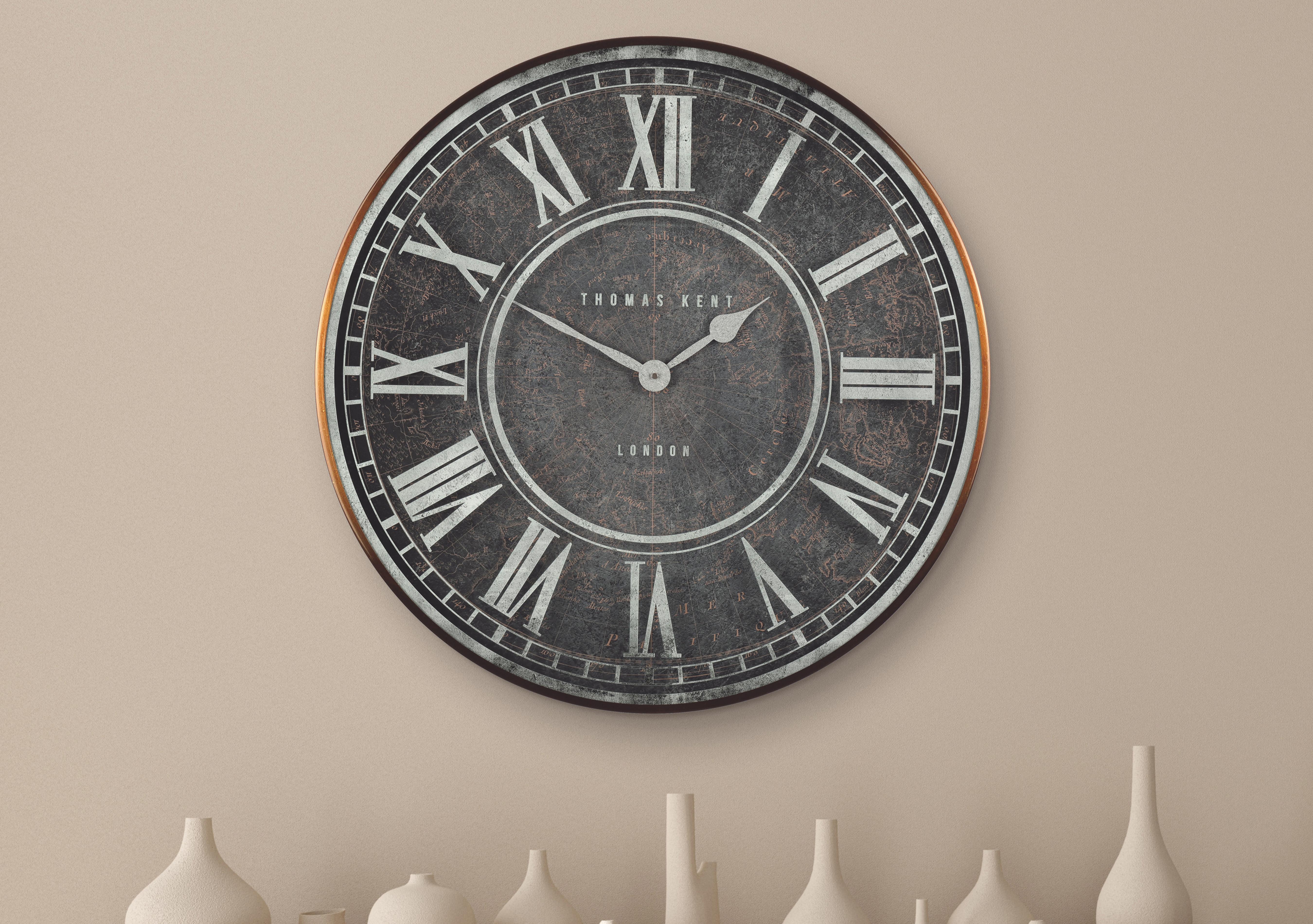 Florentine Large Wall Clock in  on Furniture Village