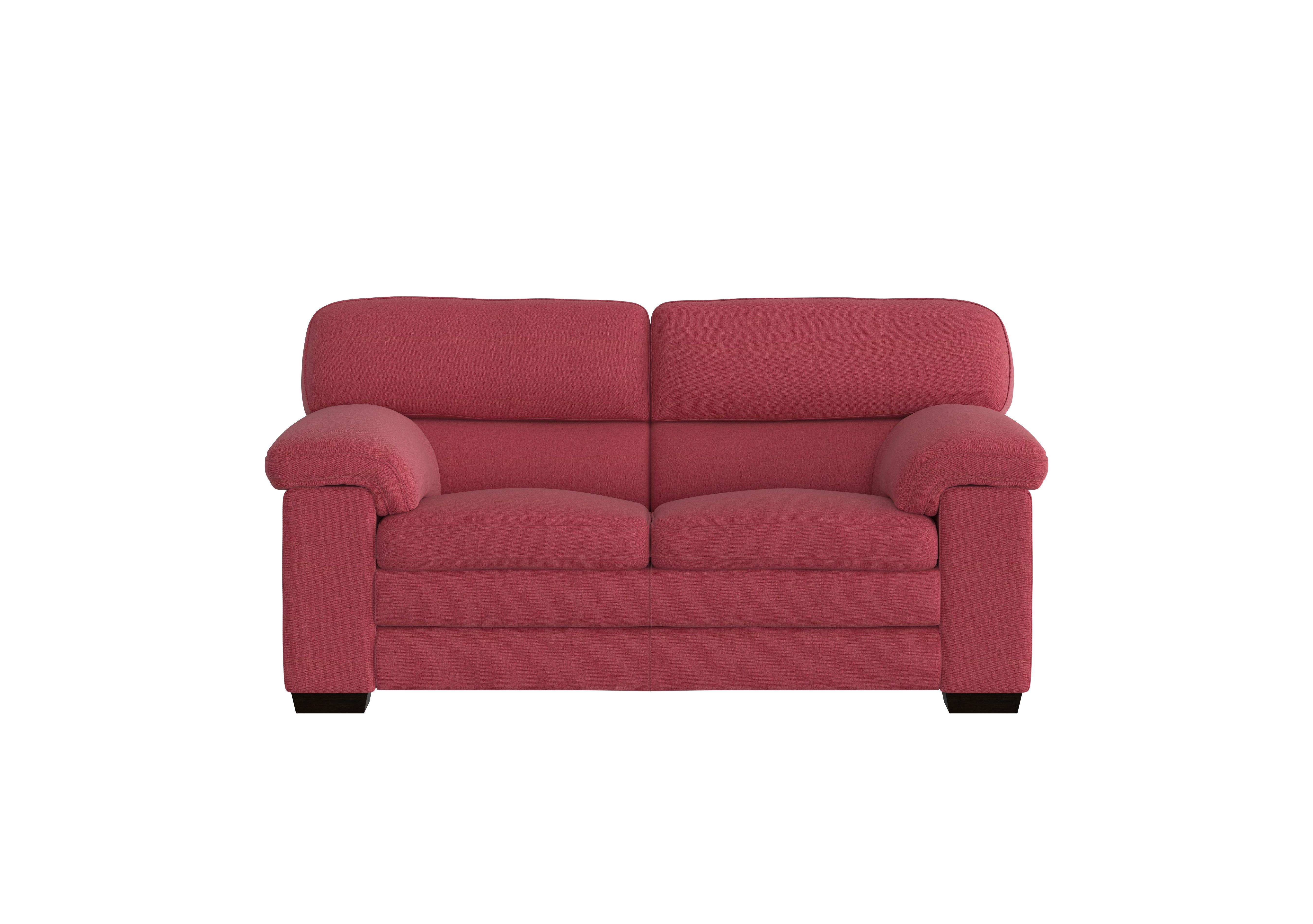 Cozee Fabric 2 Seater Sofa in Fab-Blt-R29 Red on Furniture Village