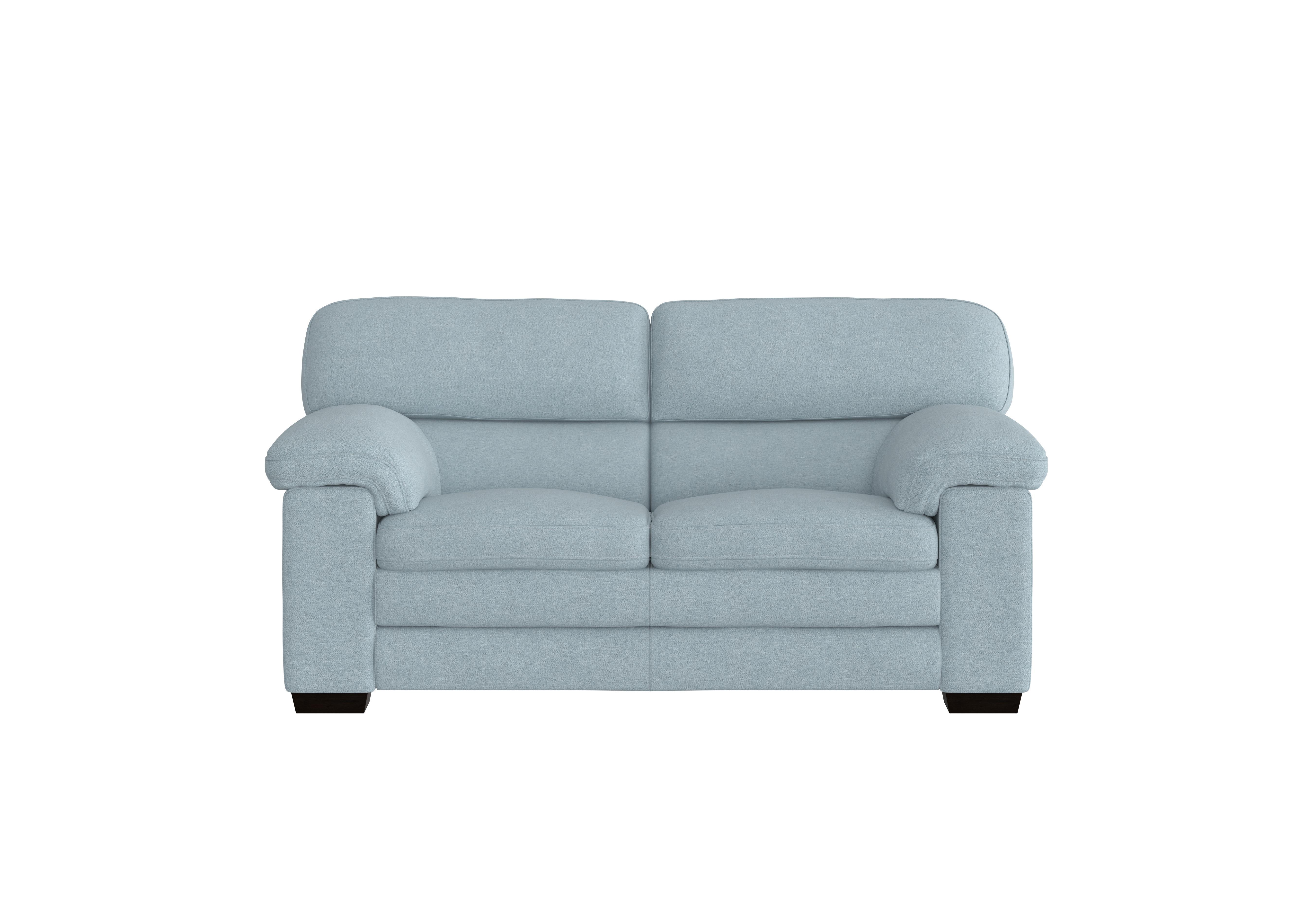 Cozee Fabric 2 Seater Sofa in Fab-Meo-R17 Baby Blue on Furniture Village