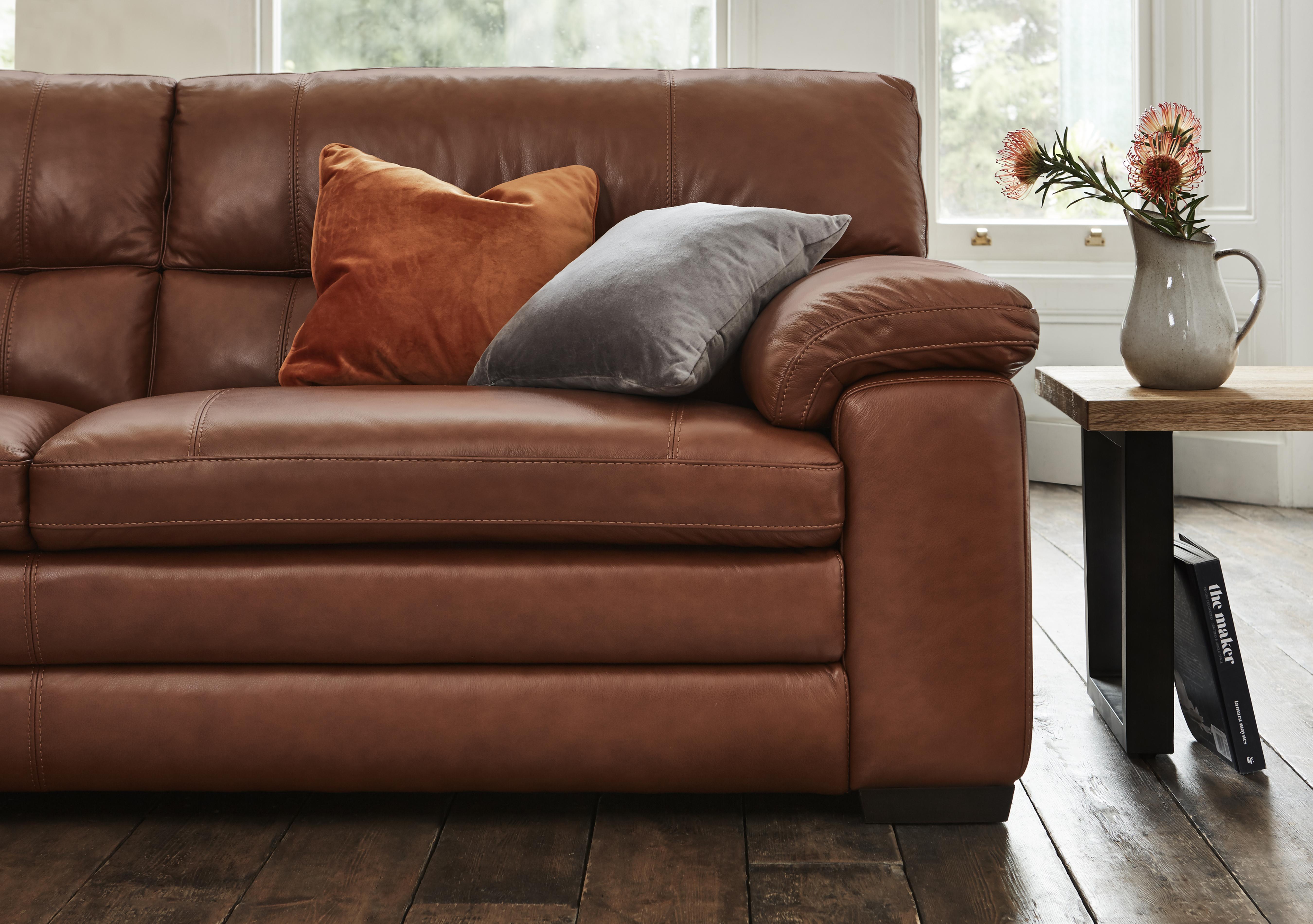 Cozee 2 Seater Pure Premium Leather Sofa in  on Furniture Village