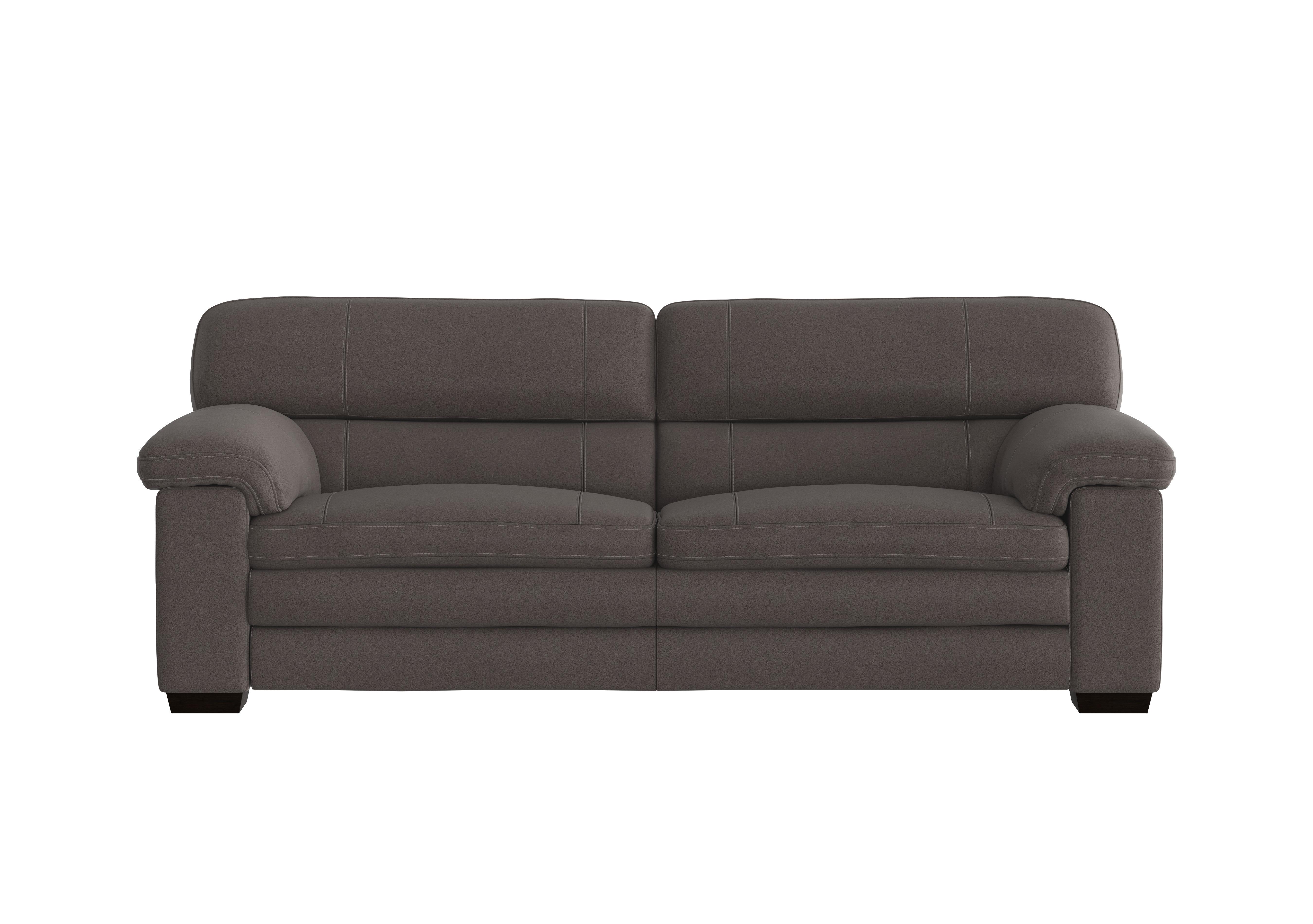 Cozee Fabric 3 Seater Sofa in Bfa-Blj-R16 Grey on Furniture Village