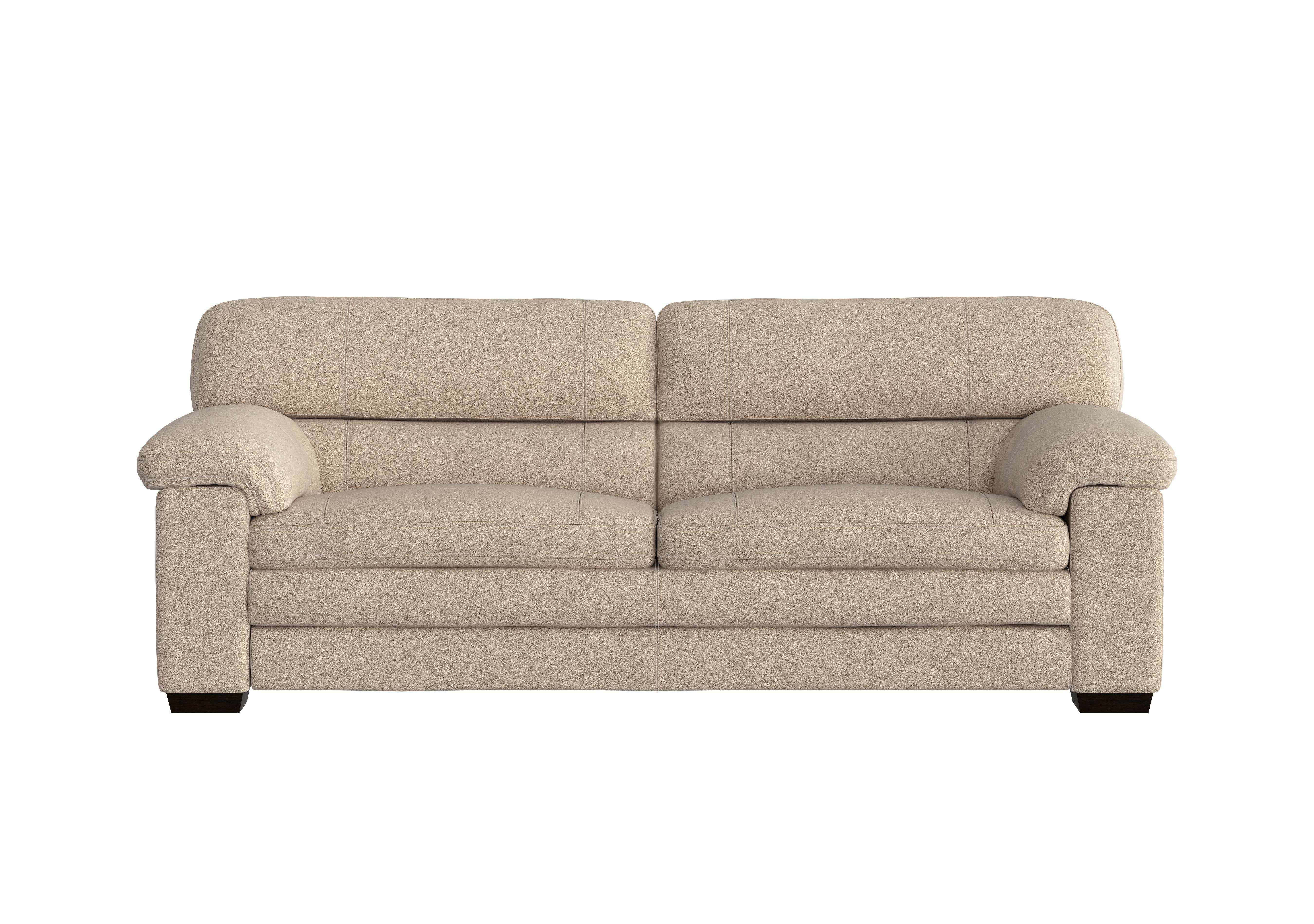 Cozee Fabric 3 Seater Sofa in Bfa-Blj-R20 Bisque on Furniture Village