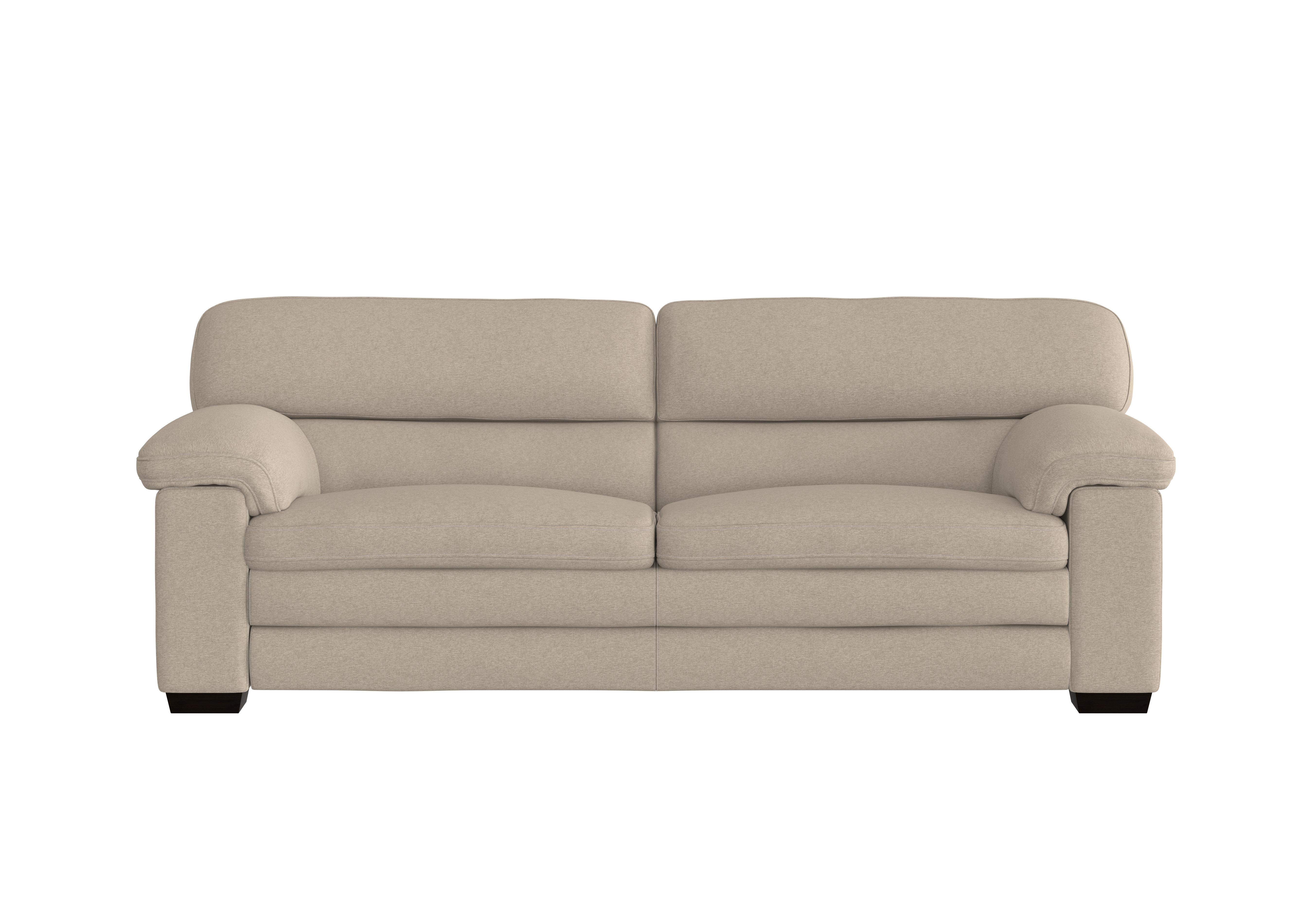 Cozee Fabric 3 Seater Sofa in Fab-Ska-R28 Beige on Furniture Village