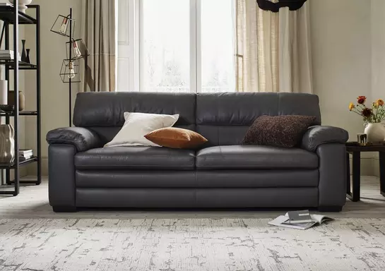 Cozee 3 Seater Pure Premium Leather Sofa