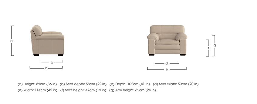 Cozee Fabric Armchair in  on Furniture Village
