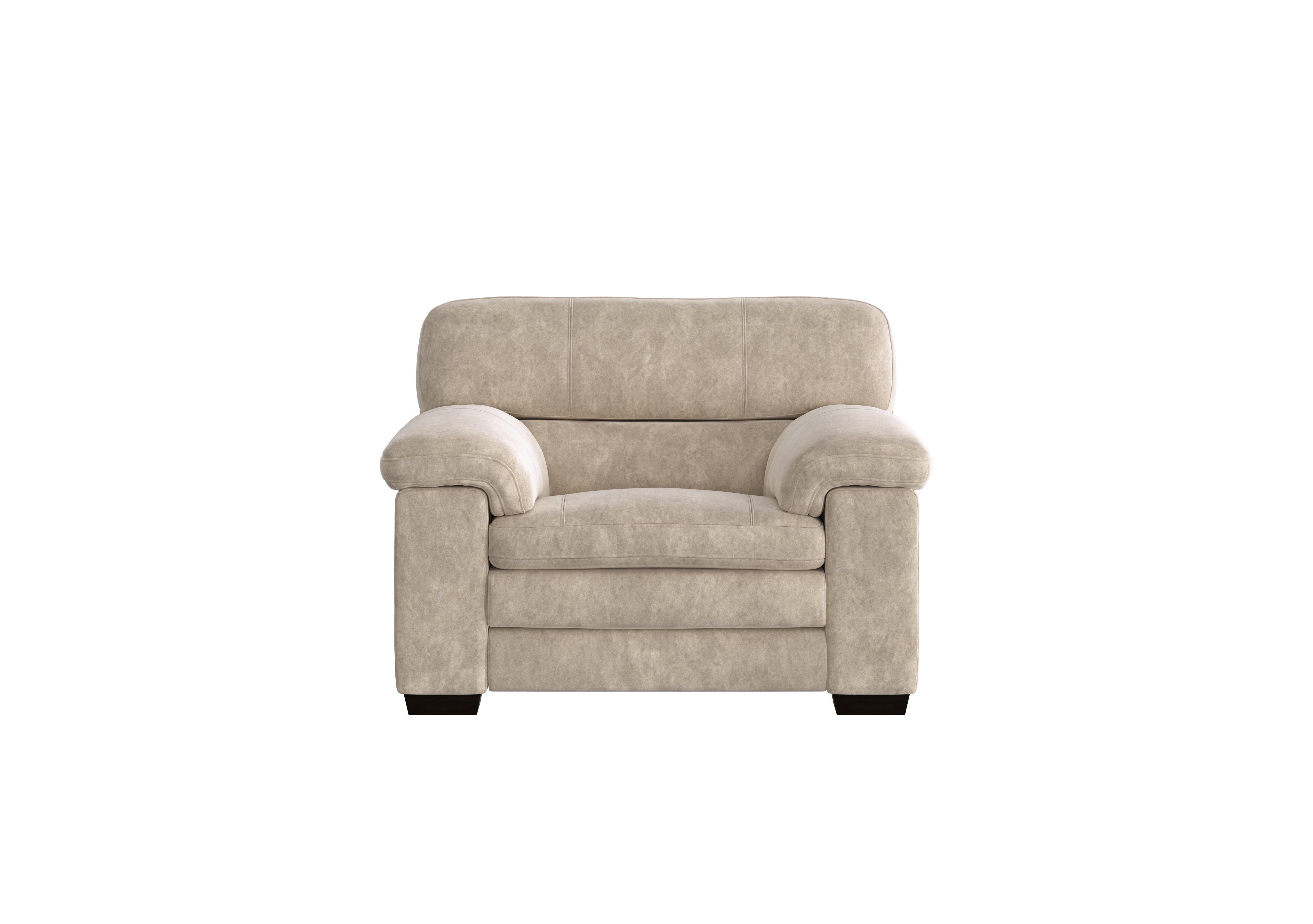 Cozee Fabric Armchair in Bfa-Bnn-R26 Fv2 Cream on Furniture Village