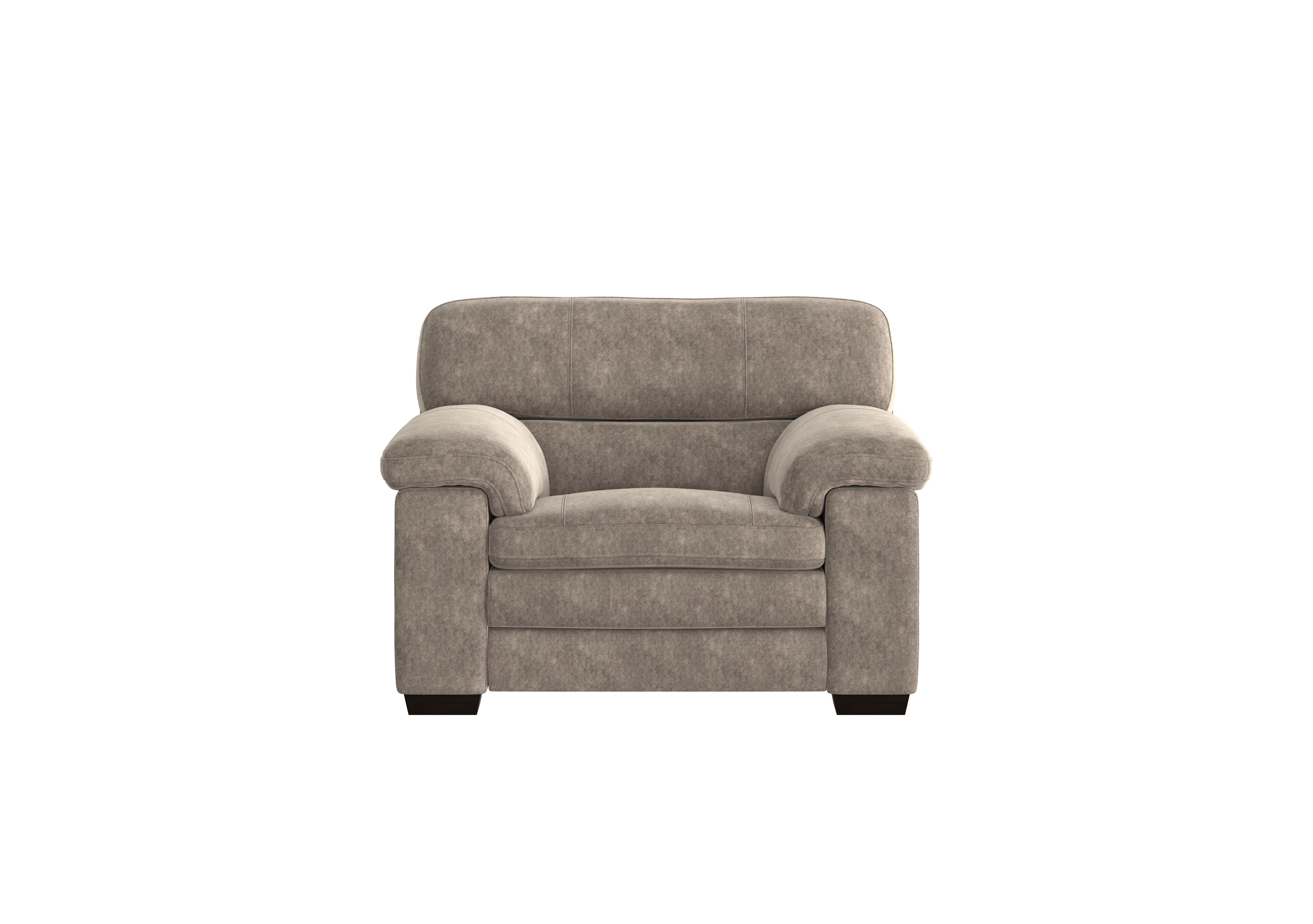 Cozee Fabric Armchair in Bfa-Bnn-R29 Fv1 Mink on Furniture Village