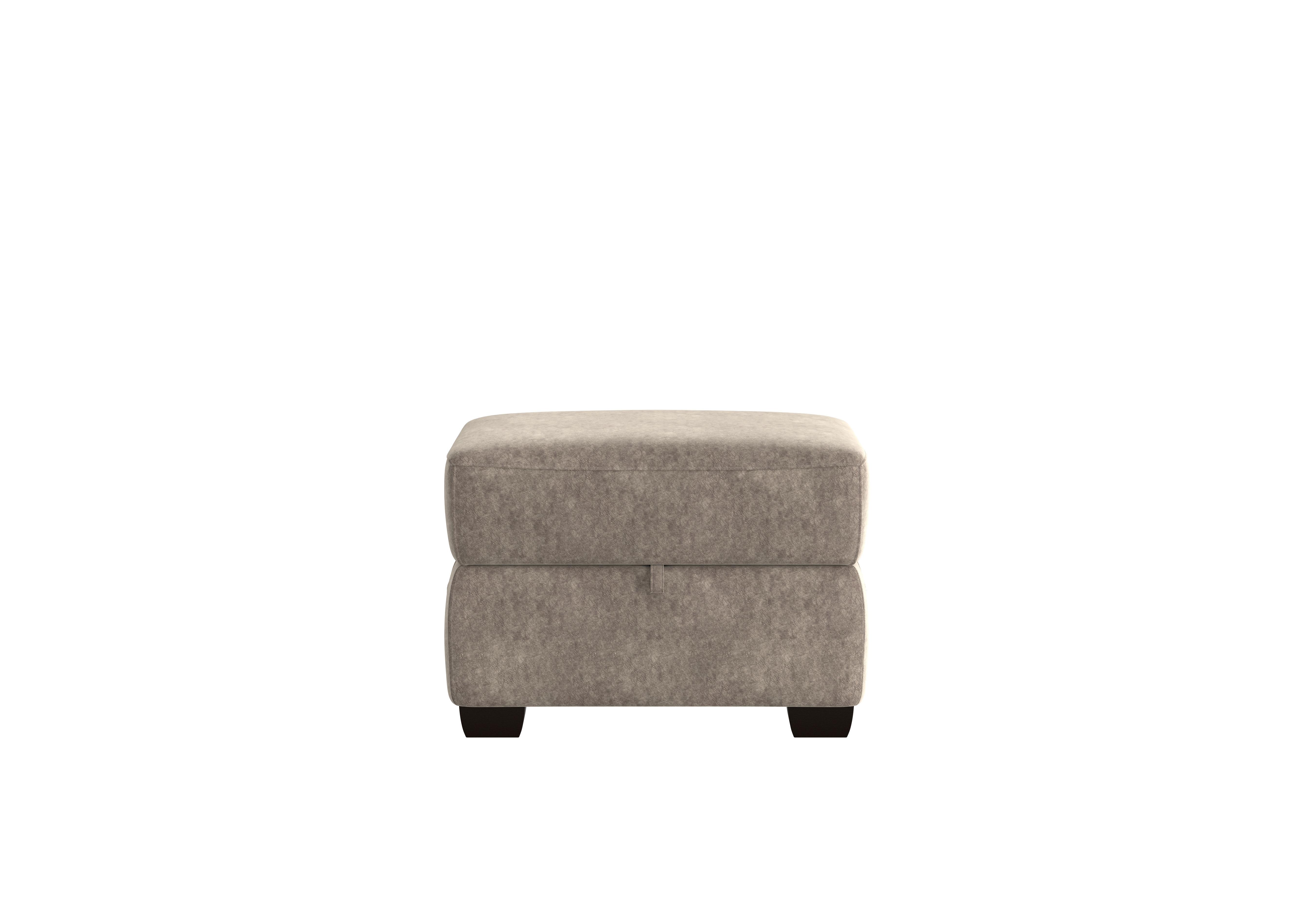 Cozee Fabric Storage Footstool in Bfa-Bnn-R29 Fv1 Mink on Furniture Village