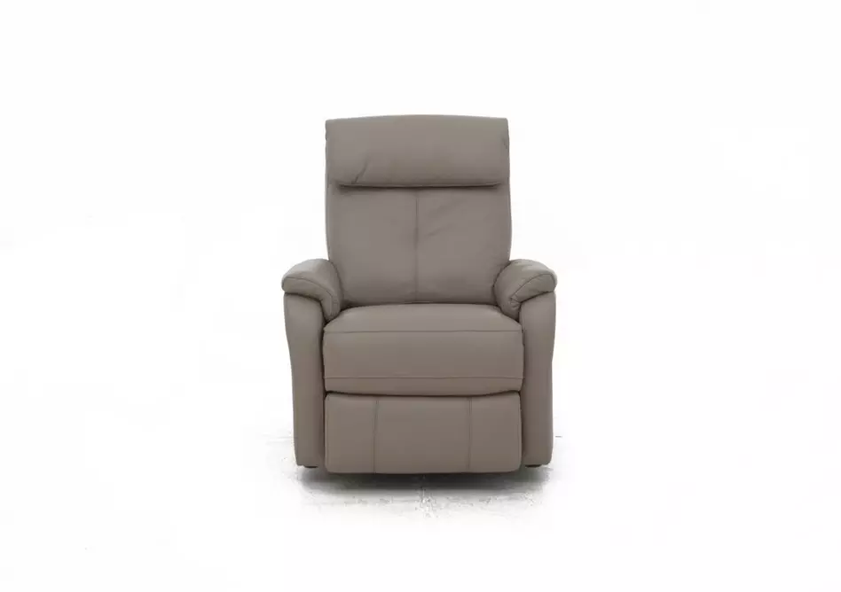 Rowan Leather Swivel Rocker Recliner Armchair