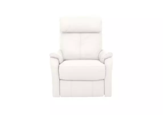 Rowan Leather Swivel Rocker Recliner Armchair