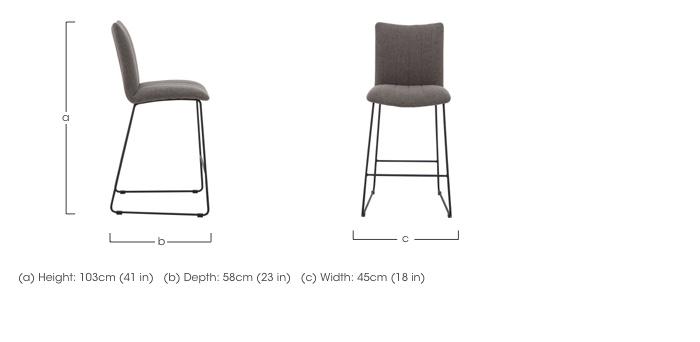 Ace Bar Stool in  on Furniture Village