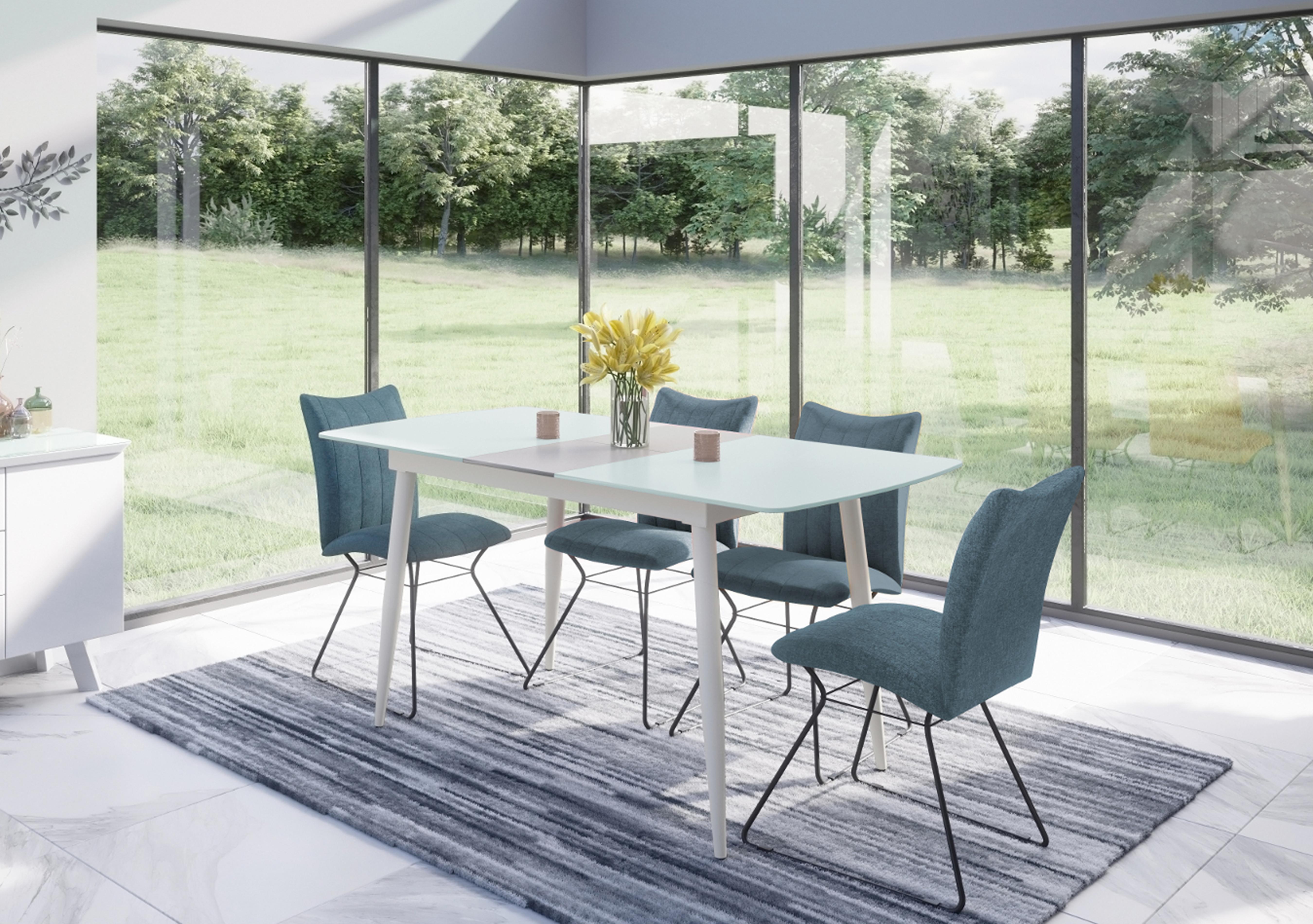 Ace Large Extending Dining Table and 4 Chairs in  on Furniture Village