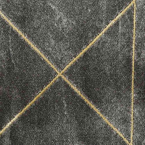 Craft Rug in Grey/Gold on Furniture Village