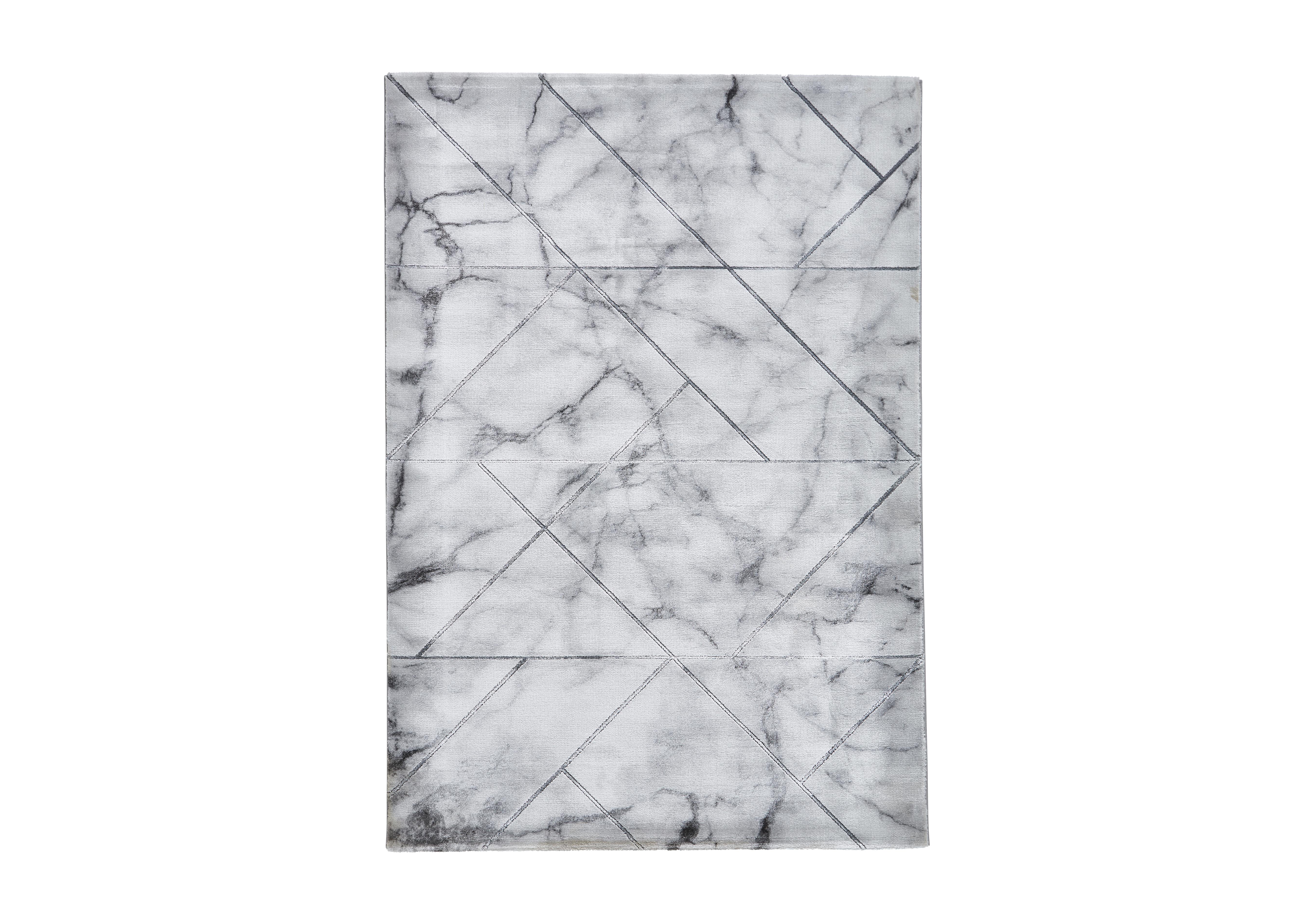 Craft Rug in Ivory/Silver on Furniture Village