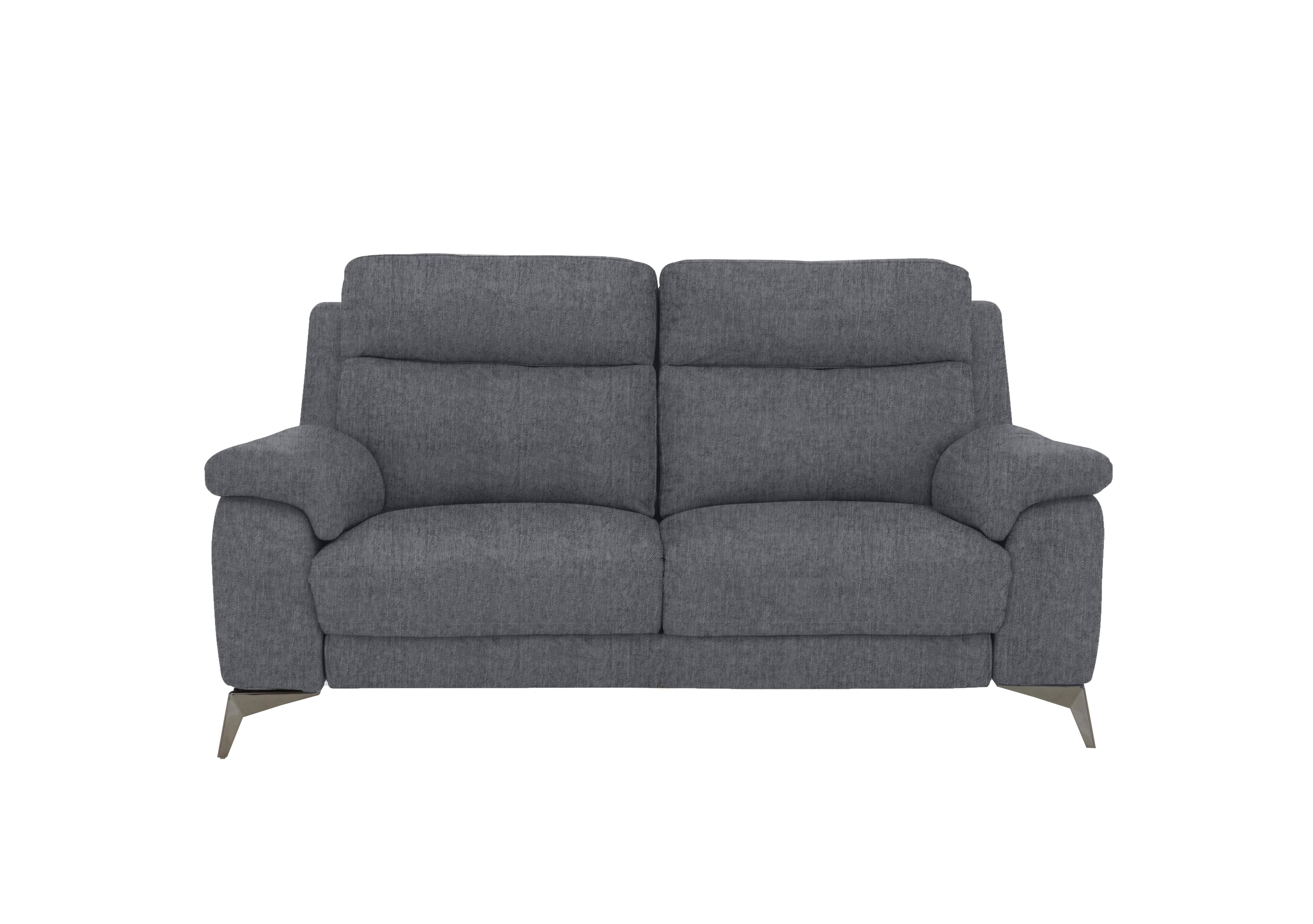 Missouri 2 Seater Fabric Sofa in Fab-Meo-R25 Iron Grey on Furniture Village