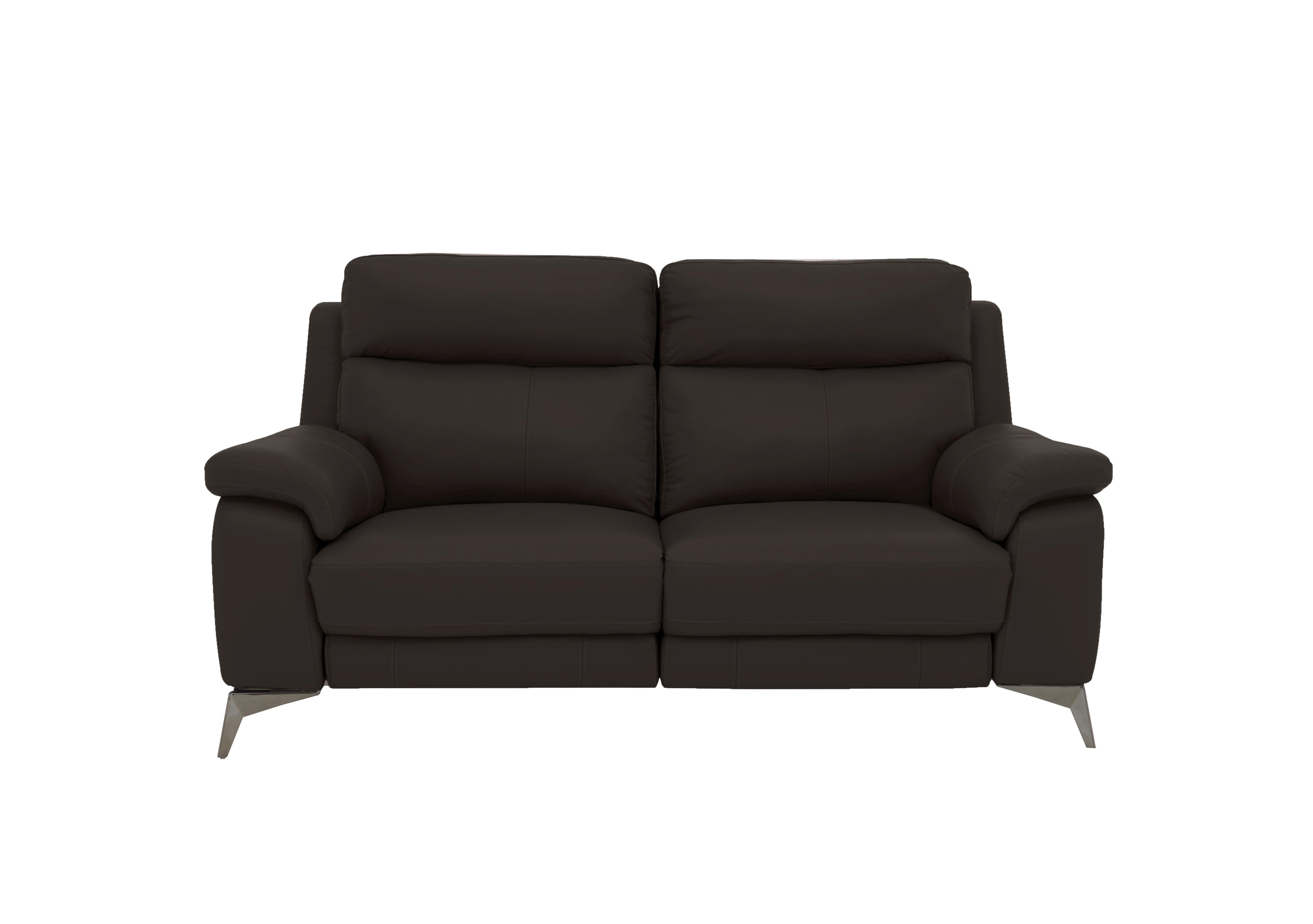 Missouri 2 Seater Leather Sofa in Bv-1748 Dark Chocolate on Furniture Village