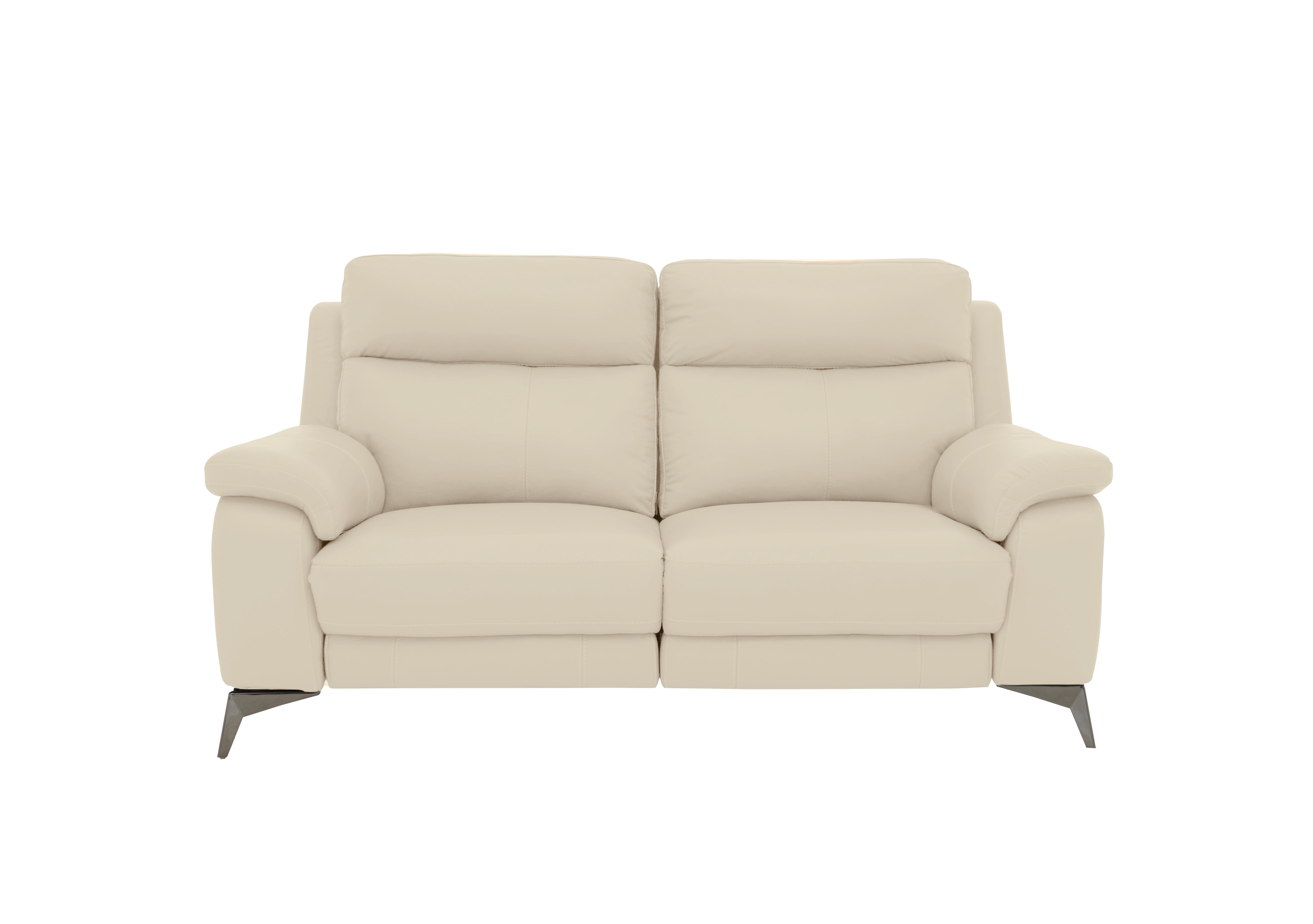 Missouri 2 Seater Leather Sofa in Nc-862c Bisque on Furniture Village