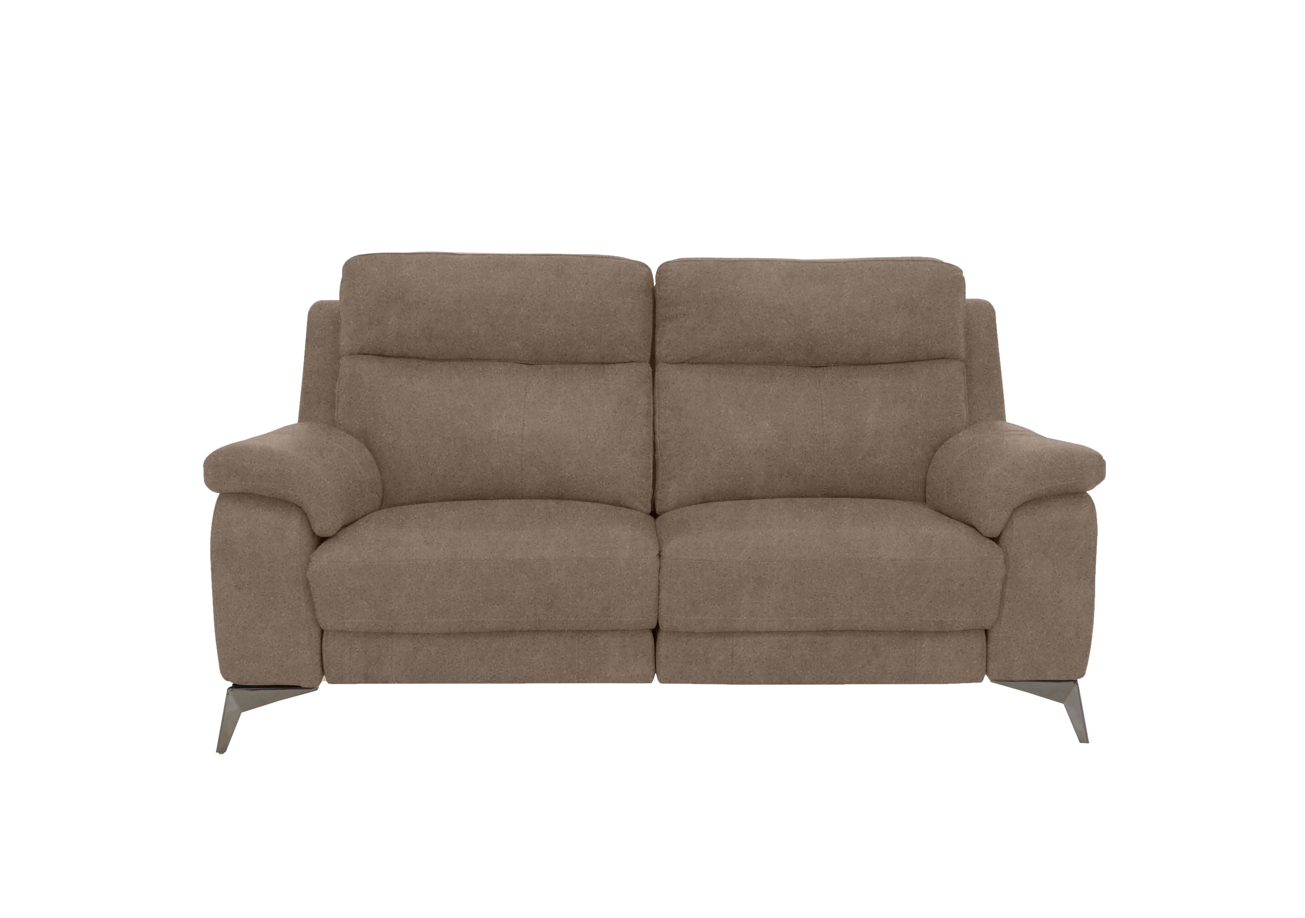 Missouri 2 Seater Fabric Recliner Sofa with Power Headrest in Bfa-Blj-R946 Silver on Furniture Village