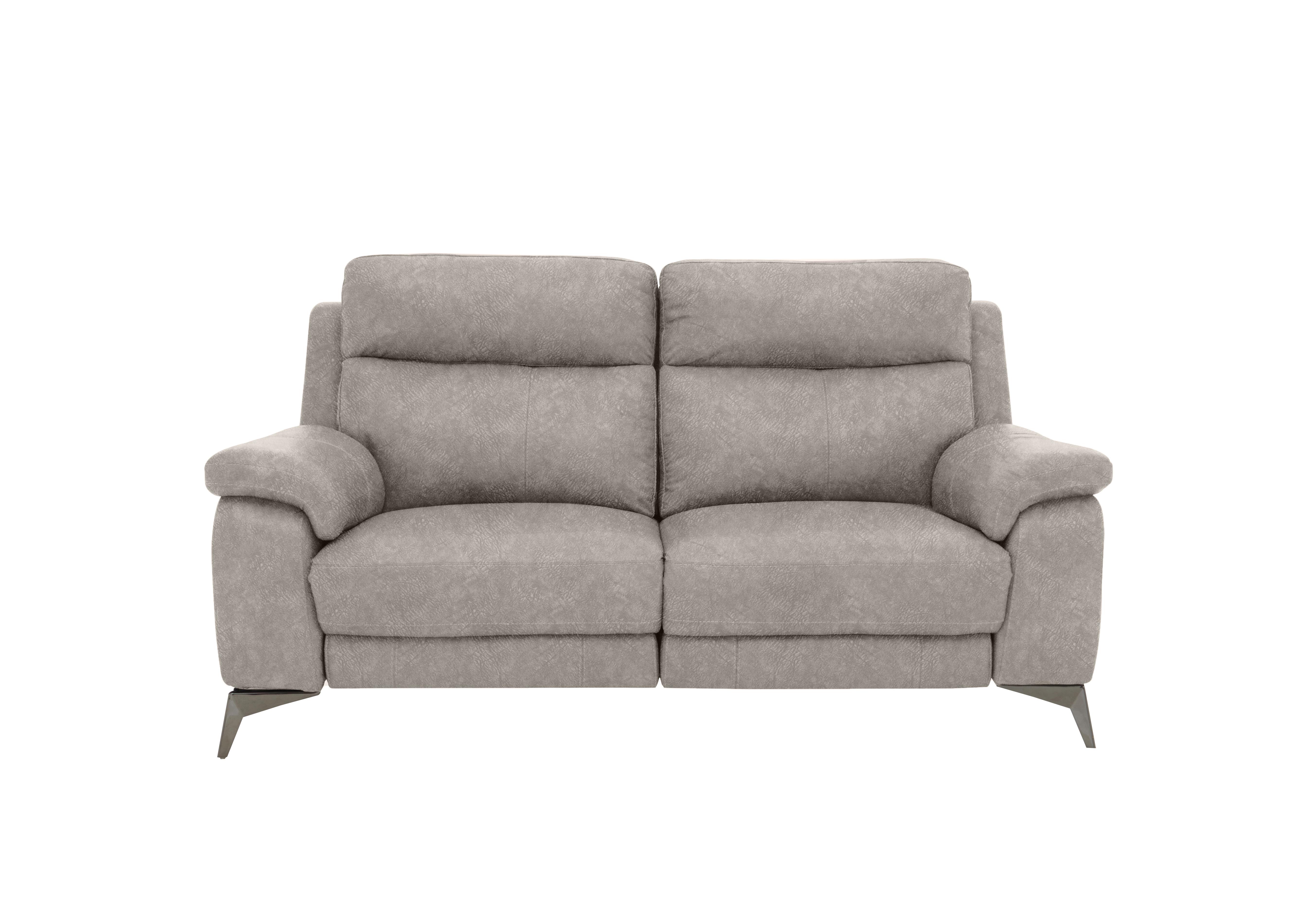 Missouri 2 Seater Fabric Recliner Sofa with Power Headrest in Bfa-Bnn-R28 Fv3 Grey on Furniture Village